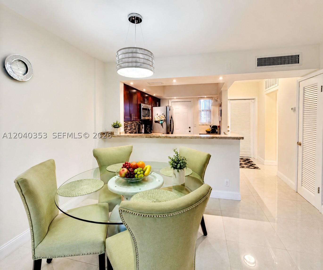 *INVESTOR-FRIENDLY! LEASE IMMEDIATELY AFTER PURCHASE!*Beautifully updated 1BR/1BA condo in the desirable April Breeze community of Hallandale Beach. Modern open-concept floor plan with kitchen wall removed, porcelain tile flooring throughout, updated kitchen with dishwasher, microwave, electric range, and refrigerator. New A/C and tankless water heater. Furniture Negotiable.

First-floor unit with direct access to the heated pool and landscaped courtyard. Feel like you have a House. Prime East of US-1 location, less than 5 minutes to the Beach and directly across from Publix, Walgreens Pharmacy, Restaurants, Banks, Shopping, and everyday conveniences.

Amenities include a heated pool, elevator, community room, common laundry, and trash chute. Maintenance includes water, landscaping, pest control, pool service, roof repairs, building exterior maintenance, reserves, and trash removal.

Perfect as a primary residence, vacation getaway, or income-producing investment property. View the virtual tour video. Schedule showings through ShowingTime. Contact the listing agent directly with questions.