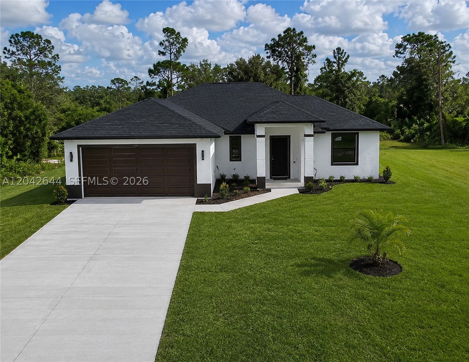 Beautiful 3-bedroom, 2-bath home with a 2-car garage situated on an oversized corner lot in a desirable Lehigh Acres location. This well-maintained property offers more outdoor space than a typical lot, providing plenty of room for entertaining, gardening, a pool, or future outdoor additions. The open and functional floor plan features spacious living areas, a bright kitchen, and comfortable bedrooms. Enjoy added privacy, extra parking possibilities, and enhanced curb appeal that comes with corner-lot living. Conveniently located near schools, shopping, restaurants, parks, and major roadways. A great opportunity for homeowners and investors alike!