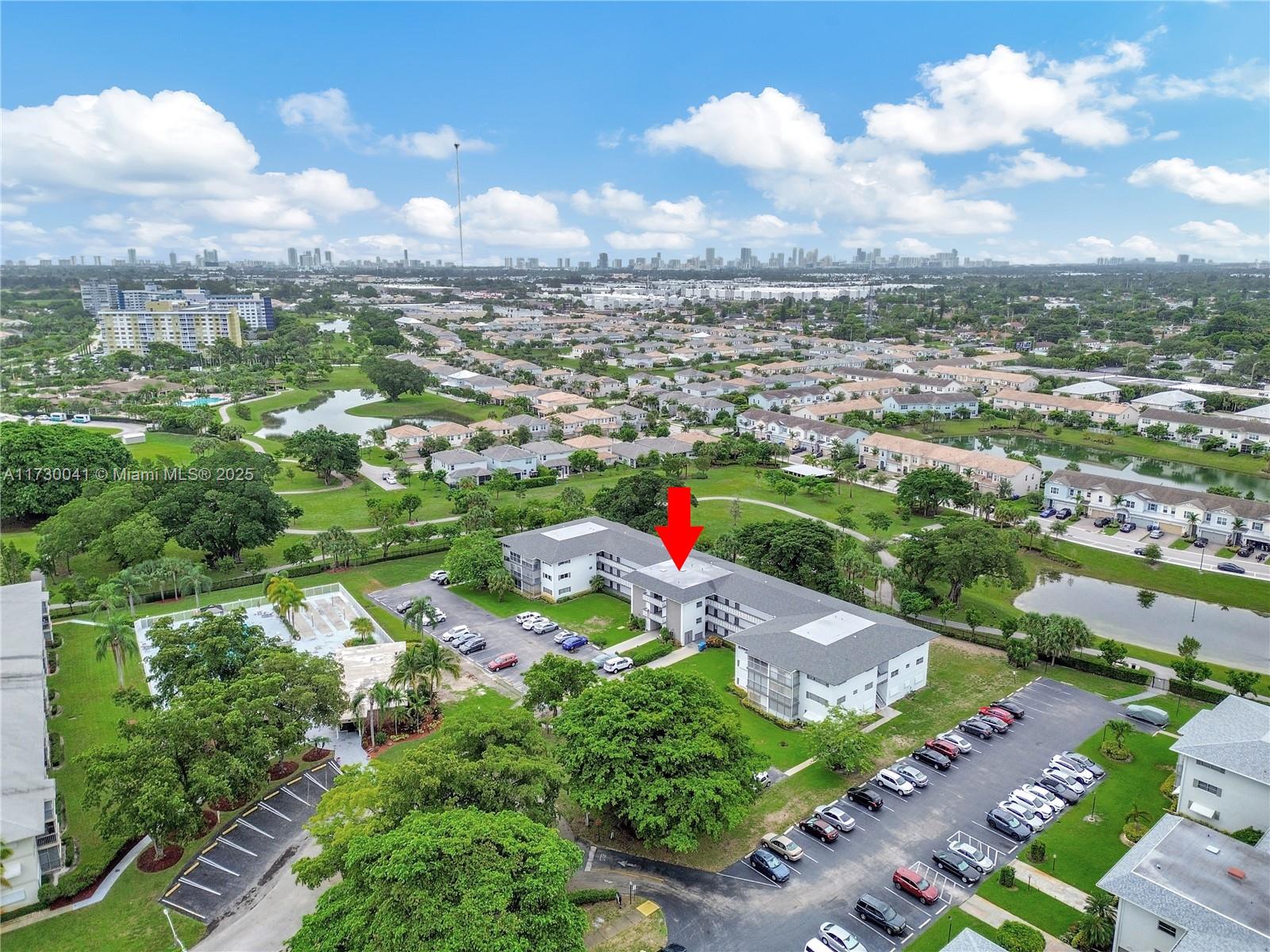 Welcome to this beautiful 55+ community unit featuring 1 large bedroom and 1 full bath. Ready for immediate move-in. Enjoy the spacious balcony with roller shutters, offering stunning views of the garden and bike path. The unit boasts ceramic flooring throughout, and the roof was recently replaced, ensuring peace of mind. This vibrant community provides access to 3 clubhouses, 4 heated pools, a gym, pickleball courts, BBQ/picnic areas, shuffleboard, and tennis courts. Please note, HOA regulations allow only one vehicle per unit, and no rentals are allowed. Only service pets with paperwork support. Ideally located near the lively downtown Hollywood and diverse dining options. Enjoy the best of both relaxation and entertainment in this charming city.