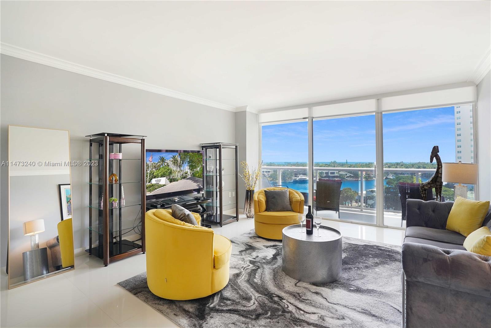 Gorgeous large 2Bed 2Bath split floor plan. Tastefully Furnished and remodeled ready to move. In the heart of Aventura.Bedrooms & living room has access es to an ample terrace with floor to ceiling windows. Gorgeous Views to the intracoastal & Ocean enjoy watching boats passing by.Boosting custom made closets. Master bed has 3 closets. WASHER/ DRYER IN UNIT. kitchen has plenty of cabinetry + granite countertop, bathrooms w/glass shower doors. Building had been completely remodeled, updated lobby, hallways & new doors to each unit. Step out of the building and Walk to Soffer 3 mile exercise trail around the beautiful turnberry golf course,walk to Aventura Mall, restaurants, movies, houses of worship, grocery and great schools. 5 minutes to the beach, 20 minnts to an international airports.