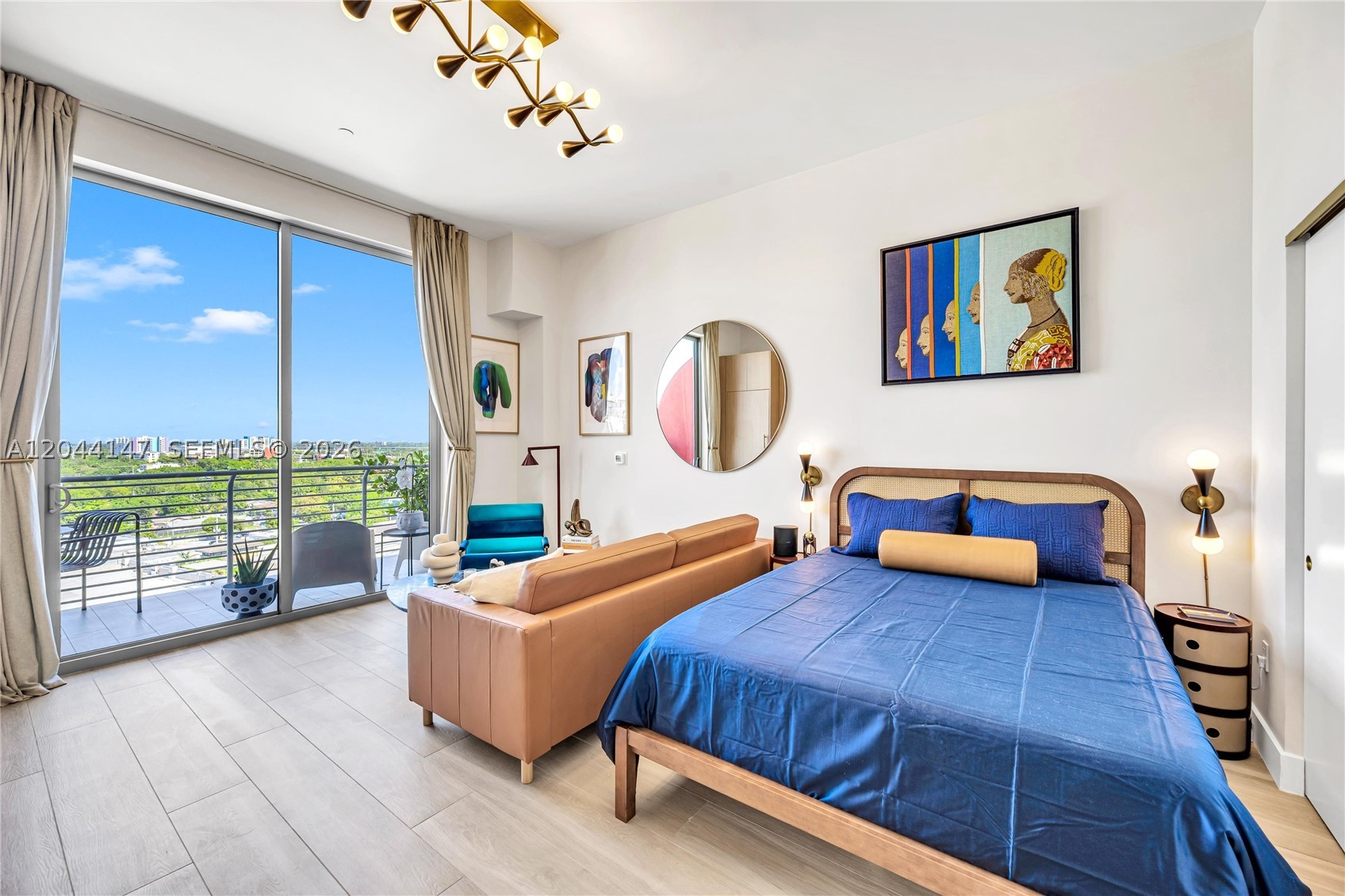 Live the Standard lifestyle at The Standard Residences Midtown Miami — the iconic hotel brand's first-ever standalone residential building. This fully furnished studio with a full bathroom is turnkey and move-in ready, featuring 12-foot ceilings, floor-to-ceiling glass, light wood-inspired flooring, custom Italian cabinetry, Bosch appliances, and designer finishes throughout. Enjoy over 34,000 sq ft of curated amenities including a resort-style rooftop deck with a 60-foot sunset pool, whirlpool spa, and cabanas, plus a rooftop restaurant and bar and Rosetta Bakery Café both coming soon. Stay productive on the dedicated work floor with private work rooms and a conference boardroom, or unwind with the indoor pickleball court, fitness center, infrared sauna, yoga studio, screening room, karaoke lounge, pet spa, and 24-hour concierge. Located in the heart of Midtown — Miami's most pedestrian-friendly neighborhood — steps from The Shops at Midtown, Trader Joe's, and Whole Foods, and walking distance to the Design District and Wynwood. Offered with flexible lease terms and a 30-day minimum stay — perfect for those seeking turnkey luxury living on their own schedule.