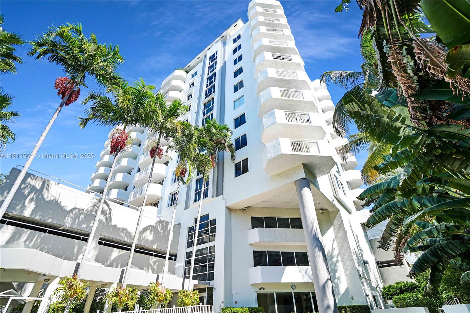 South Beach boutique condominium offering spectacular direct bay views. The unit comes with a washer and dryer,  and a covered parking space. The building provides full amenities, including a pool, jacuzzi, fitness center, sauna, laundry facility, bike storage, and a resident lounge with a full kitchen. Enjoy a prime location within walking distance to everything South Beach has to offer. There is also an excellent opportunity to acquire the adjacent residence, Unit #604 (2 bedrooms, 2 bathrooms, 880 SF).  Please contact for more information.
