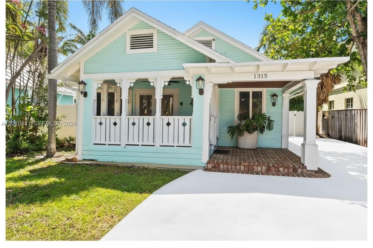 Timeless architecture meets modern South Florida living in this beautifully updated Craftsman-style residence, ideally located in the heart of Fort Lauderdale. Comprised of a main residence and separate guest quarters, both thoughtfully updated, this property seamlessly blends character with contemporary enhancements, including a 2022 roof, new AC, refinished pool, EV charger, and a fully renovated guest house. The 3-bedroom, 2-bath main home features crisp white wood cabinetry, granite kitchen countertops & SS appliances, and an expansive primary suite that opens up directly to the stunning backyard. The guest house offers a spacious living area, private kitchenette, separate bedroom, and full bath, ideal for guests or added versatility. Framed by towering palms, the tranquil pool area sets a true tropical backdrop. Just minutes from the beach and moments from Las Olas Boulevard, with its renowned dining, shopping, and nightlife, this property also presents strong income potential with proven short-term rental performance, making it an exceptional opportunity for investors or the perfect end-user residence. Convenient access to major highways and nearby airports completes the offering.