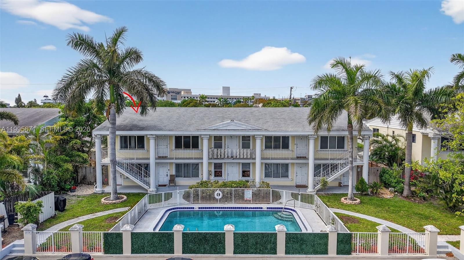 Rarely available corner unit in the highly sought-after Coral Ridge neighborhood. This beautifully updated 2-bedroom, 2-bath residence offers a bright, open layout with modern finishes throughout. The remodeled kitchen and bathrooms blend functionality and style, complemented by updated flooring and abundant natural light.

Enjoy a spacious private patio - exclusive to end units - perfect for outdoor entertaining or relaxing in a quiet setting. The unit also features in-unit washer and dryer for added convenience.

Located in a well-maintained boutique community with a pool, this property includes assigned and guest spaces available. Just minutes from Lauderdale-by-the-Sea beach, Coral Ridge Country Club, and a variety of shopping, dining, and entertainment options.

Ideal for both end users and investors!