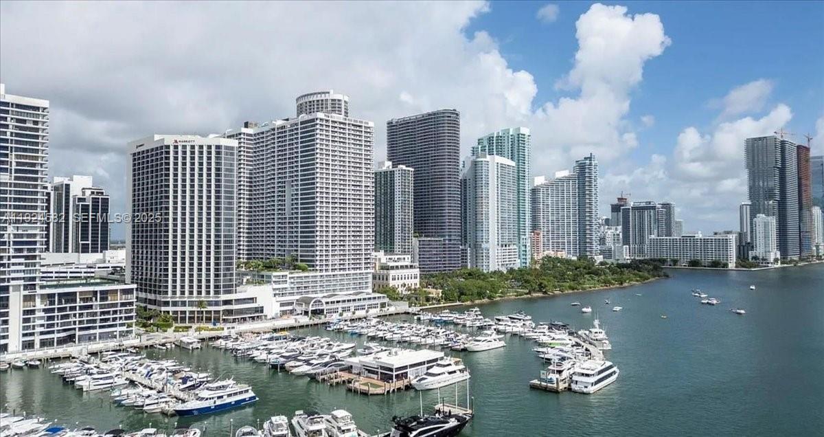 Repriced to sell!!!! Welcome to Aria on the Bay Edgewater in Miami's trendiest neighborhood. Indulge in luxury living and 5 star resort style amenities. 1 + den/2 BATH w/ gorgeous CITY & BAY VIEW. Unit features: Italkraft cabinets, Bosch stainless steel appliances and Brizo faucet.
Aria on the bay amenities include gym, yoga studio, private spa and massage treatment area. Also includes, business center with conference room and offices, BBQ with summer kitchen, outdoor fire pit, theater room, pool tables, great room with social areas and high speed internet. Concierge services and valet parking.