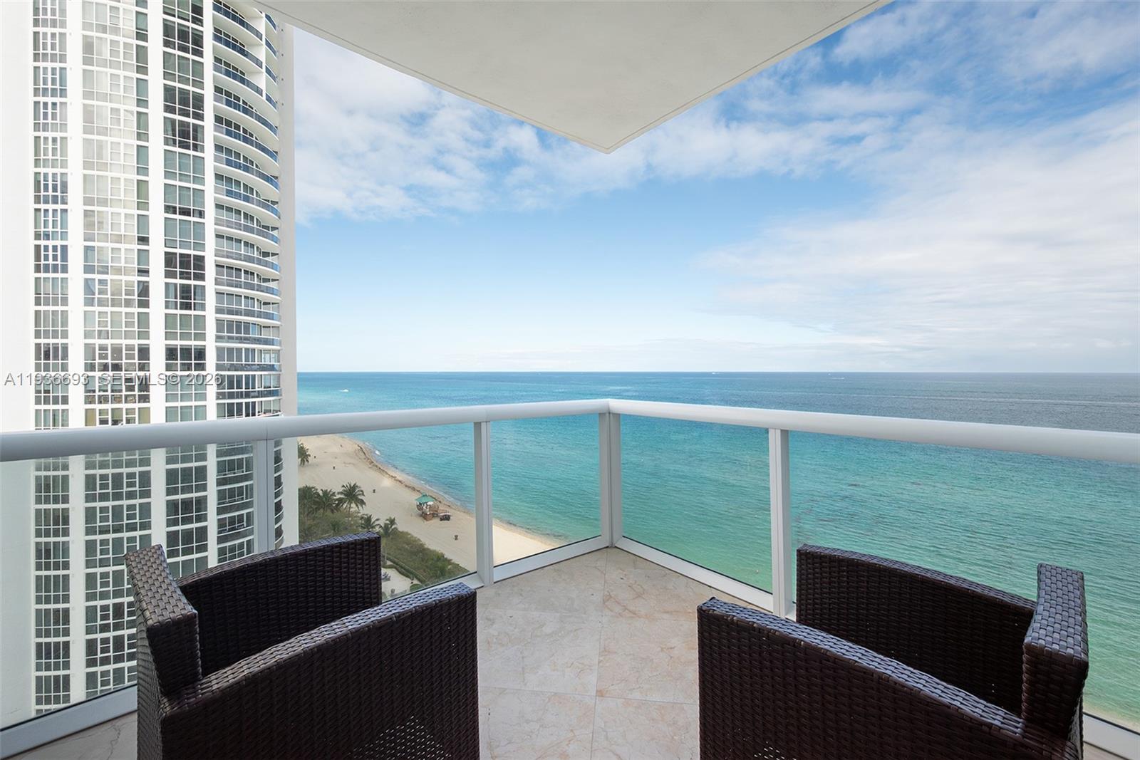 Luxury oceanfront residence at the prestigious Trump Palace offering breathtaking direct Ocean views from every room. This expansive 3-bedroom, 3.5-bath condo features a private elevator foyer, a well-designed split floor plan, and floor-to-ceiling glass that fills the home with natural light. Full-service building amenities include direct beach access, resort-style pool, fitness center, spa, tennis courts, 24-hour concierge and valet, and more.