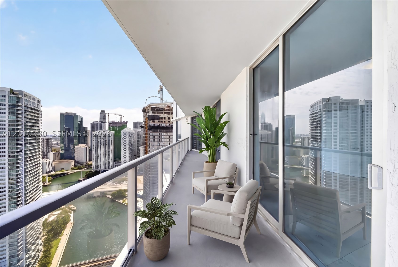 Lease to own option available! Experience elevated riverfront living at Latitude on the River, ideally positioned in the heart of Brickell. This sophisticated 2-bedroom, 2.5-bath residence showcases a bright, open-concept design with floor-to-ceiling glass and seamless indoor-outdoor flow. A spacious private terrace—accessible from every room—frames breathtaking views of the Miami River, skyline, and port.

Refined interiors feature generous living spaces, high ceilings, and a layout designed for both comfort and entertaining. Residents enjoy a full suite of amenities including a fitness center, a soon to be brand new pool, club lounge, and 24-hour concierge and valet services.

Perfectly located just steps from Brickell City Centre, world-class dining, and vibrant nightlife, with convenient access to I-95 and Miami International Airport. A rare opportunity to own in one of Miami’s most dynamic waterfront communities!