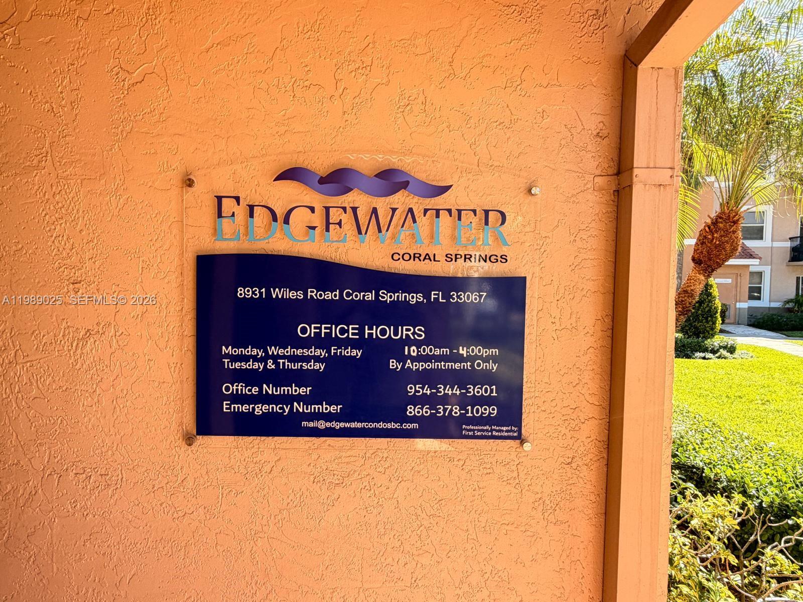 EDGEWATER CONDO - Residential