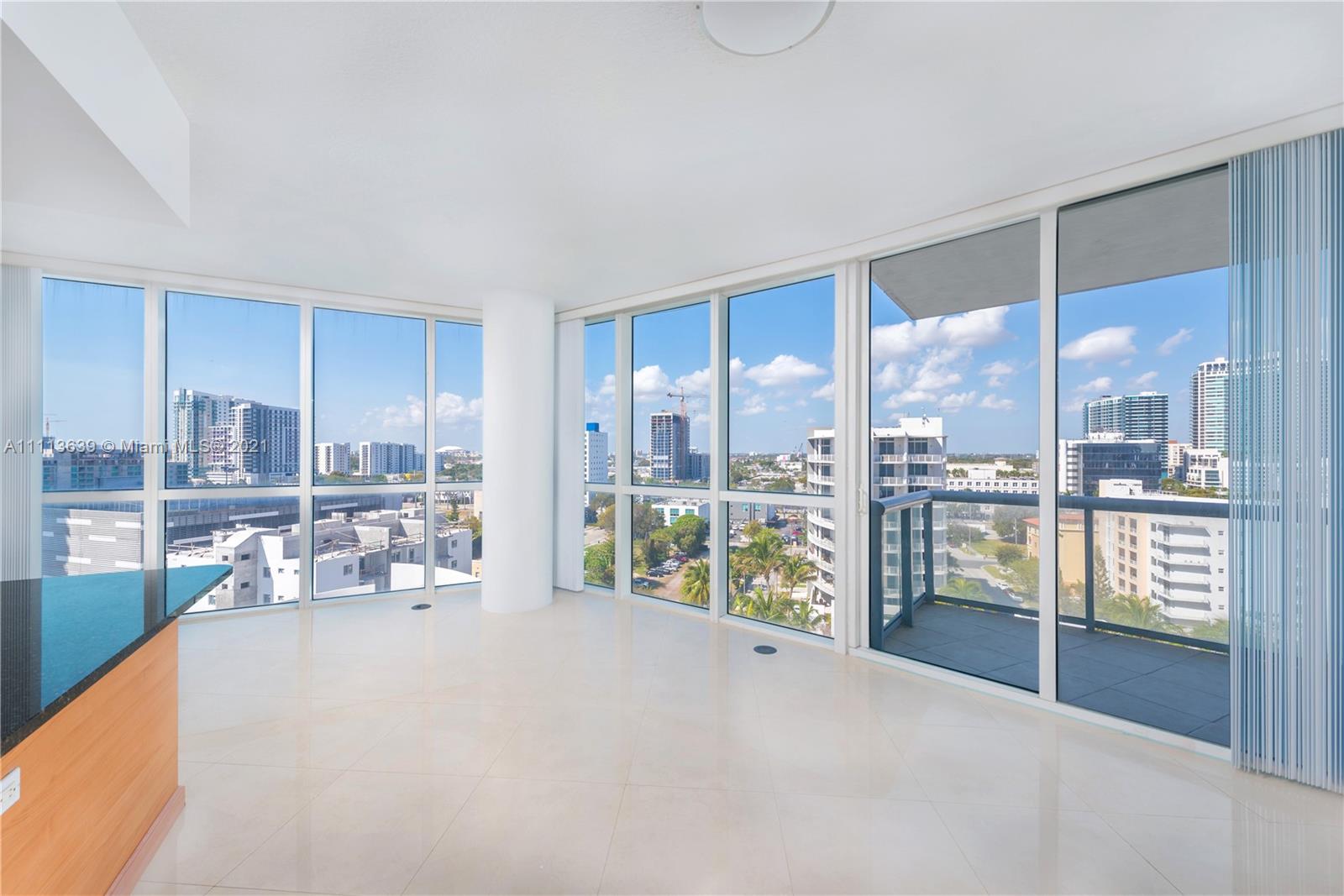 Luxury Boutique Living at it's best, Edgewater's best kept secret- The Platinum Condo. Best line-07' Corner, with Panoramic, Incredible Balconies and Floor to Ceiling glass  wrapping the entire residence! Beautiful and direct Bay Views from the Master and balconies, Endless City Views and Sunsets from the Living Area. 2 Bed + Den, 2 Bath, New bathrooms! Relaxed, elegant and very well managed bldg with only 119 Residences, beautiful new pool deck, fitness center, steam rooms, concierge, 4th flr parking.