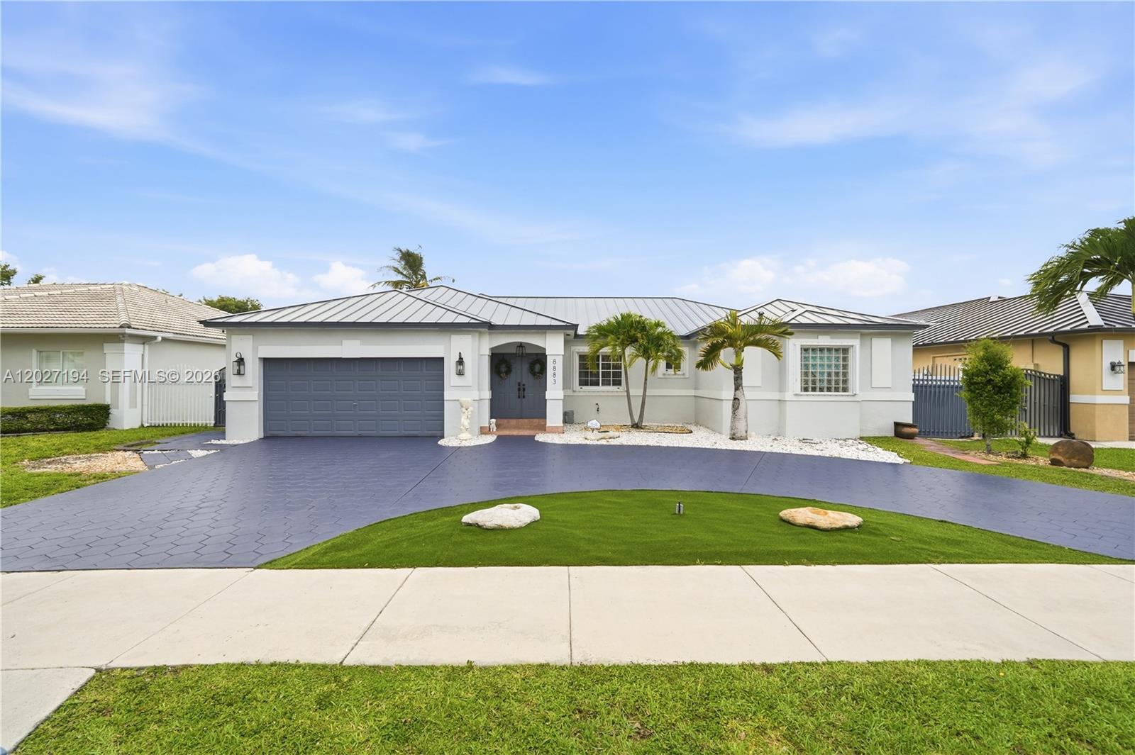 Absolutely stunning 3 bedroom, 2 bath, 2 car garage residence offering 1,963 SF located in one of the most sought after areas of Miami Lakes with NO HOA! This beautifully maintained home features a brand new metal roof, updated AC system, spacious living areas, and an incredible oversized backyard designed for entertaining and endless possibilities.


Situated on a generous 7,500 sq ft lot, this property offers the kind of outdoor space and flexibility that is becoming increasingly difficult to find. Envision transforming the backyard into your own private oasis with a resort style pool, covered summer kitchen, outdoor lounge area, or even a future in law suite. There is still ample room to comfortably park a boat, jet skis with ease. Whether you’re looking to entertain, expand, or simply enjoy extra space and privacy, this lot provides endless potential to bring your vision to life.


Perfectly positioned near top rated A+ schools, shopping centers, restaurants, golf courses, parks, major highways, and exciting new developments transforming the area. Whether you’re looking for your forever home, room to grow, or long term upside potential, this property truly checks every box.


A rare opportunity to own a move in ready home with space, upgrades, NO HOA, location, and future potential all in one!