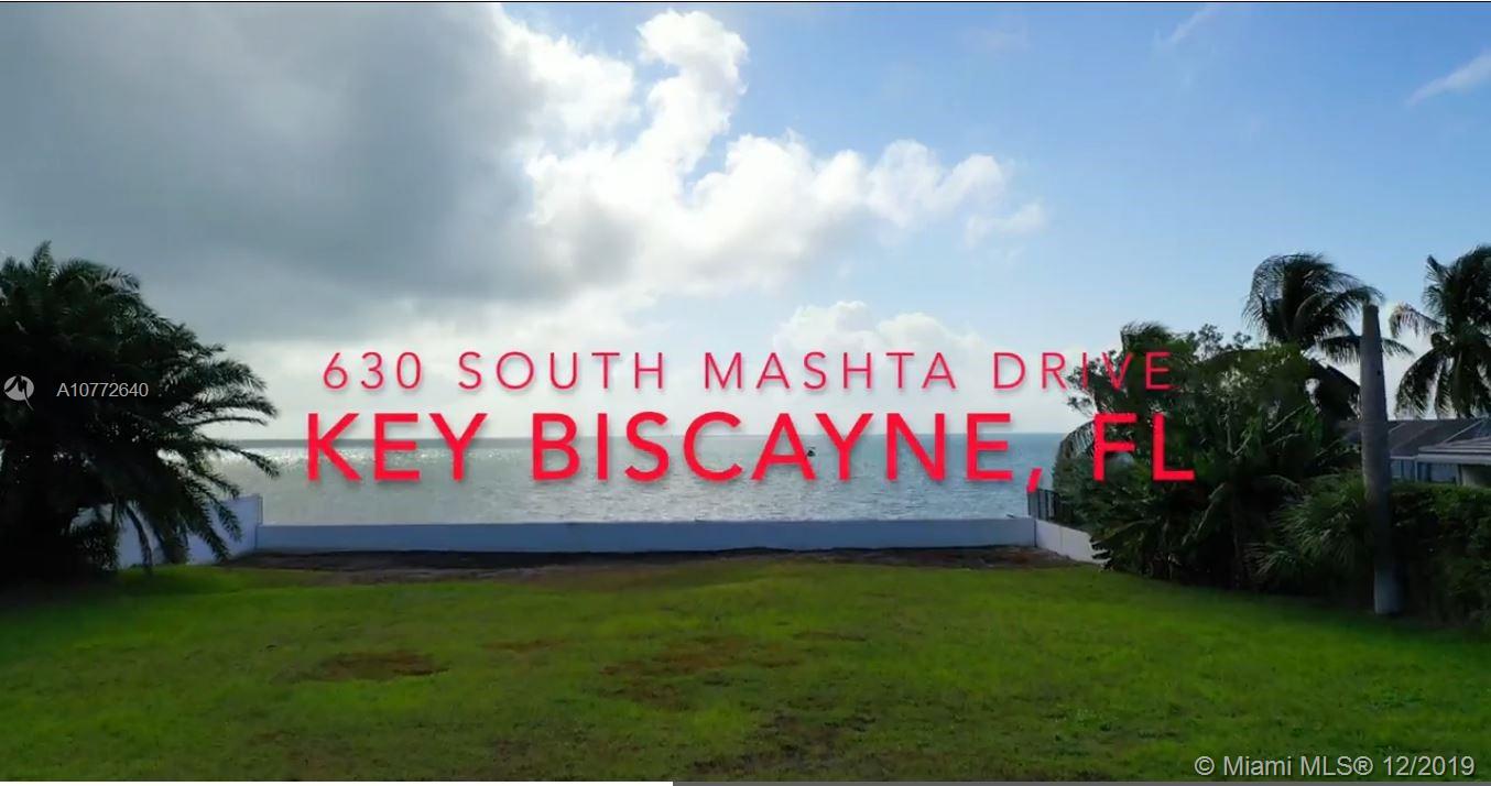 Unique and Rare waterfront development opportunity on Mashta Island. Build your custom dream home next to Key Biscayne’s premier multimillion dollar residences.