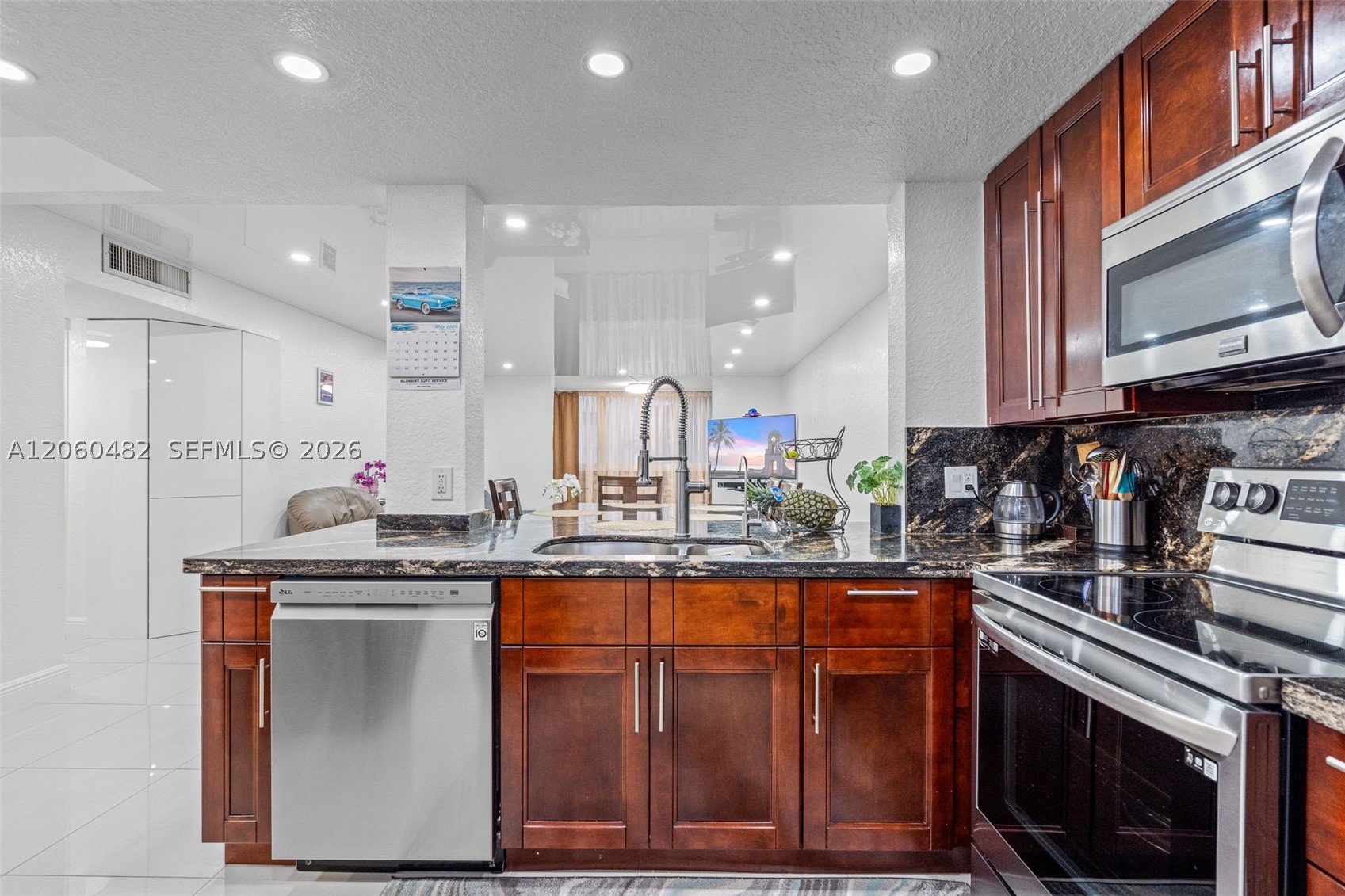 Great investment opportunity! Rent immediately upon purchase, for a minimum 3 months. 2 beds, 2 full baths. HOA $605/month. No assessments–all paid off. r Fully renovated condo in the heart of Hallandale. Walk to shopping and restaurants. Very close to the beach. An affordable way to live in the city. All ages welcome. An investor-friendly building allows rentals a 3-month minimum stay. Interior features ceramic tile throughout. Enclosed balcony with tile floor can be used as an office or 3rd bedroom with garden views. New water filter, self-cleaning stove with air fryer. Just 1 mile to the beach, 2 miles to I-95. Ideal location near malls, plazas, grocery stores & Gulfstream Park & Casino. Possible owner financing up to 24 months. Don't miss this stylish, move-in-ready gem near the beach!