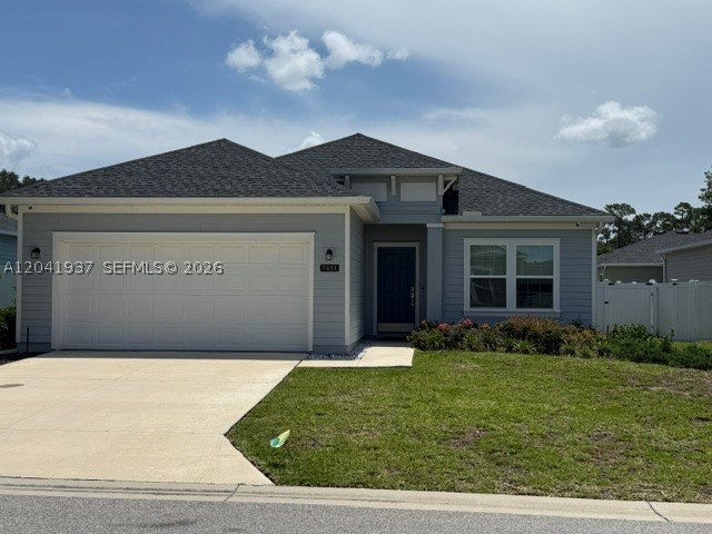 Welcome to this beautifully maintained 3-bedroom, 2-bath home built in 2023 and located in the sought-after Liberty Village community in Ocala. Offering approximately 1,755 square feet of thoughtfully designed living space, this move-in-ready residence combines comfort, style, and convenience.

The open floor plan is enhanced by high ceilings and abundant natural light, the spacious kitchen features stainless steel appliances, solid surface countertops, ample cabinetry, and a large island, making it ideal for both everyday living and entertaining. The adjacent dining and living areas flow seamlessly, providing a welcoming gathering space for family and guests.

The primary suite offers a private retreat with dual sinks, a walk-in shower, and a generous walk-in closet. Two additional bedrooms provide flexibility for guests, a home office, or hobbies. Additional features include a dedicated laundry room and a covered lanai overlooking the fully fenced backyard with a 6-foot privacy fence, creating the perfect setting for outdoor relaxation, pets, or entertaining.

Residents enjoy access to the community amenities, including a clubhouse, swimming pool, fitness center, pickleball courts, bocce ball courts, shuffleboard courts, arts and crafts activities, billiards, and a variety of social events throughout the year.

Conveniently located near shopping, dining, healthcare facilities, and major roadways. Schedule your showing today!