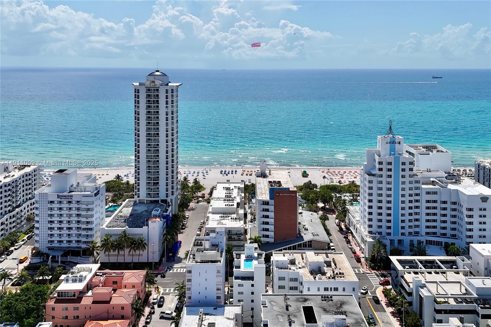 Enjoy this renovated 2 bedroom 2 bathroom apartment with private elevator access, a rooftop pool and assigned parking. Amazing location in a secured boutique building with only 10 units situated directly across the street from SoHo Beach House, Fontainebleau Hotel and the beach! Located a few blocks from local synagogues, restaurants, parks, etc. and just a short drive to South Beach, Downtown, the Design District and the Miami International Airport.