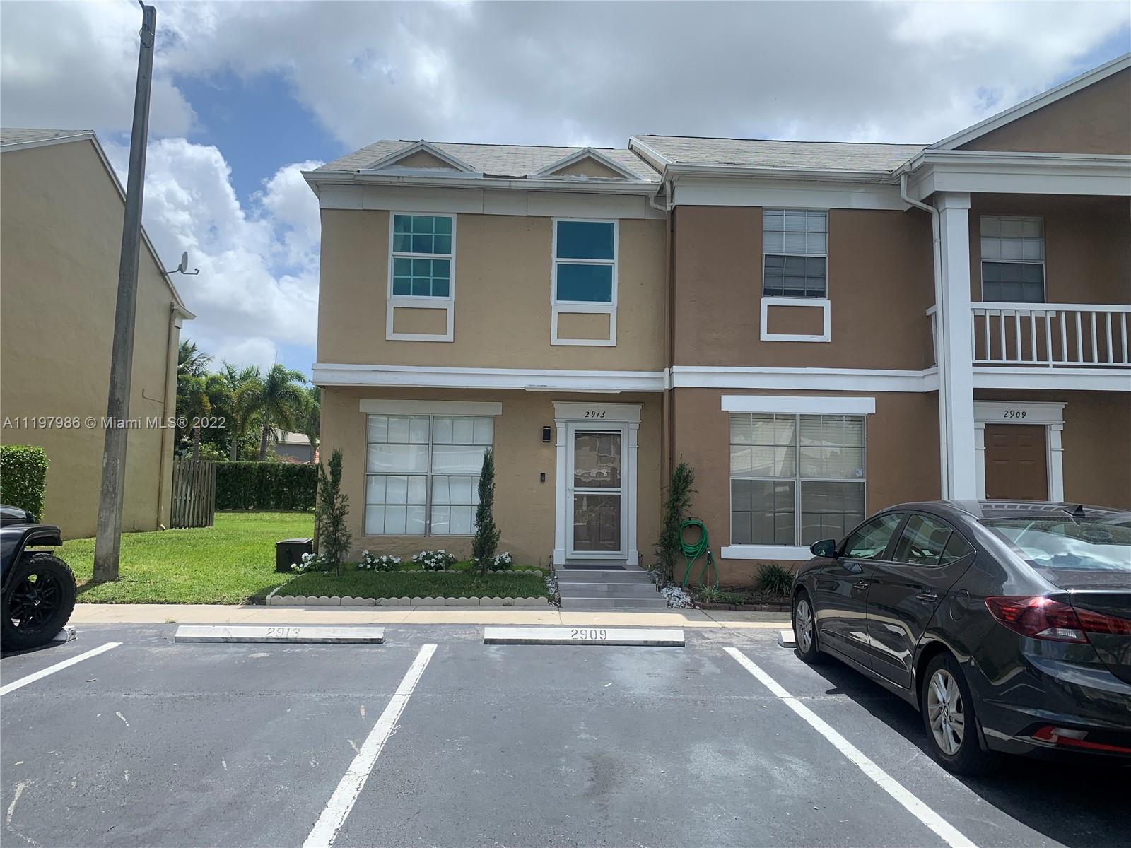 BEAUTIFULLY REMODELED CORNER UNIT IN HIGHLY SOUGHT-AFTER COOPER CITY. THIS 1 BEDROOM 1.5 BATH TOWNHOUSE IN CROWN COLONY @ ROCK CREEK FEATURES NEW FLOORS, NEW KITCHEN APPLIANCES, REMODELED MASTER BATHROOMS, SCREENED PATIO WITH STORAGE ROOM, 2 ASSIGNED PARKING SPACES WITH PLENTY OF GUEST SPOTS, E-Z ACCESS TO SHOPPING, RESTAURANTS, AND HIGHWAYS, THE COMMUNITY HAS A 2.8 MILE WALKING TRAIL, PARKS, POOL, AND TENNIS CENTER. THE UNIT WILL BE RENTED FROM MAY 15 UNTIL NOVEMBER 15. 24 HOUR NOTICE FOR SHOWINGS, TEXT OR CALL 786-797-1430.