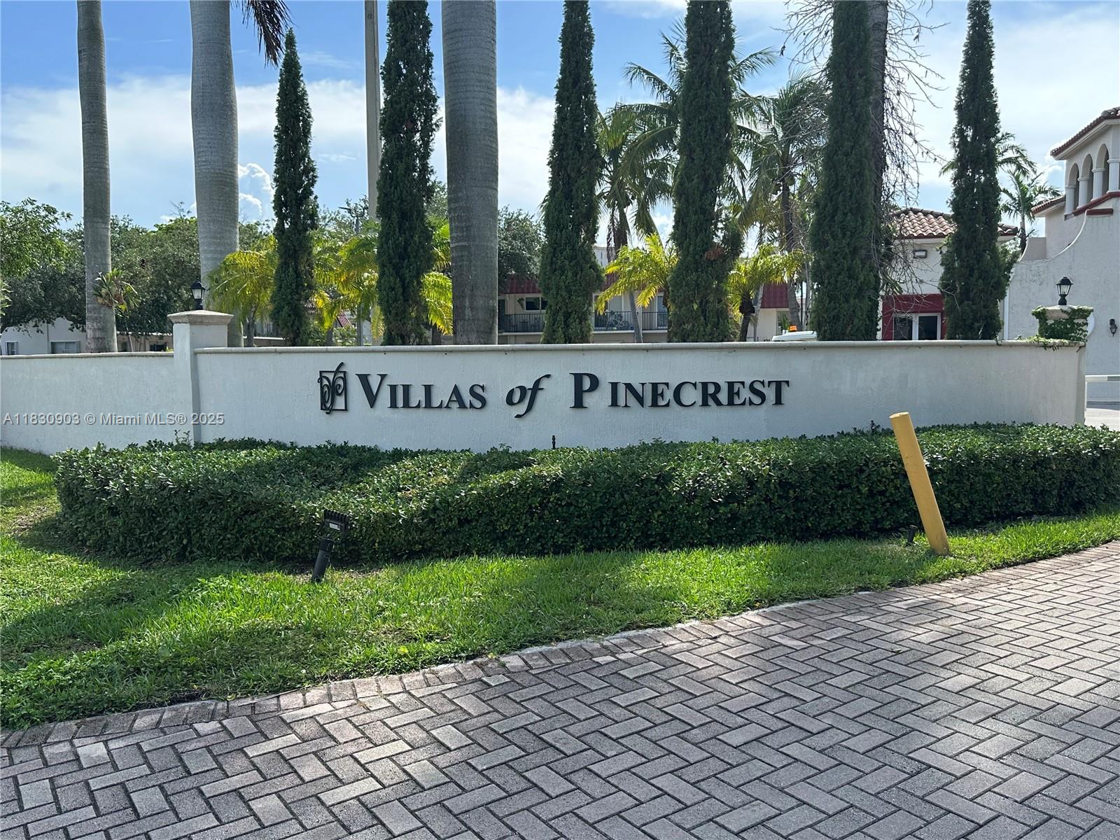 VILLAS OF PINECREST CONDO - Residential Lease