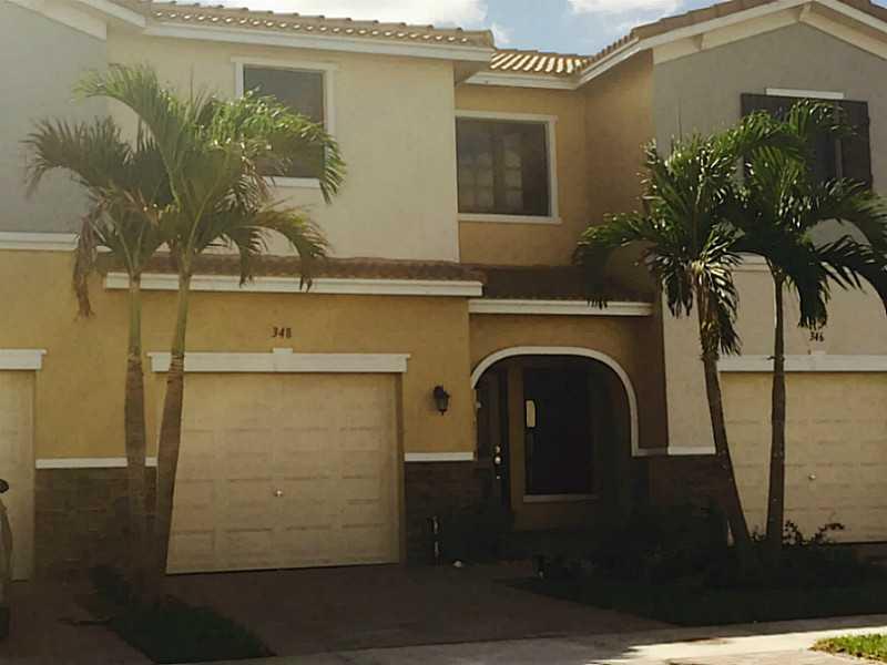 Brand New Never Lived Home! Ceramic and Carpet floors in second floor. Stainless steal appliances. Kitchen and bathrooms  have granite counter tops. Beautiful community pool and club house with playground for kids. Private gated community. Close to Aventu ra Mall, Gulf stream Park, entertainment and great schools. 24 hour security on site.