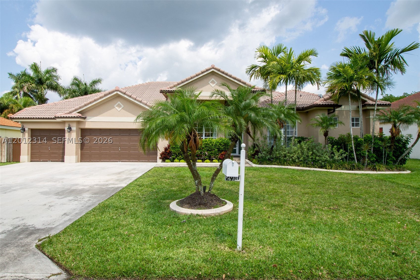 Welcome to this beautifully remodeled 5-bedroom, 3-bathroom single-story home in the gated golf course community of The Fairways in Homestead, Florida. Designed for modern living, it features an open-concept layout filled with natural light, sleek finishes, and upscale details throughout. The gourmet kitchen shines with quartz countertops on a huge island, stainless steel appliances, and custom cabinetry. Spacious bedrooms offer a split floor plan for added comfort and privacy, while updated bathrooms provide a polished, contemporary feel. Step outside to your true highlight—an oversized backyard oasis complete with a sparkling pool, lush landscaping, outdoor kitchen & bar with plenty of space to entertain or unwind. A perfect blend of style, privacy, and relaxation awaits. Call today!