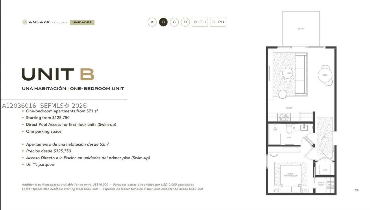 Opportunity in Bávaro, Punta Cana to acquire an apartment in a new development. Located behind Downtown, this project offers a practical approach for investors and buyers seeking spaciousness and connectivity in a rapidly growing area. Details regarding layout and specifications are presented in the project's delivery phases and common amenities.

The property features a modern, modular design, prioritizing functionality and comfort in a developing environment, with premium materials such as granite, hardwood, glass, and concrete for a contemporary finish.