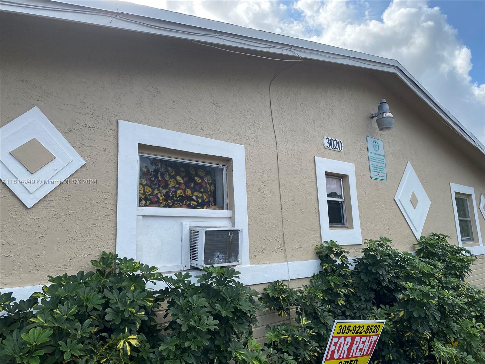 Fully leased profitable investment property that generated $5,600 per month or $67,200 annually. The first unit is a 3 bedroom, 1 bath unit that generates $2,000 monthly income. The second unit is a 2-bedroom, one bathroom that generates $1,800 and the third unit is also a 2-bedroom with one bathroom that generates $1,800 in monthly income. All bathrooms have been updated, all units have tile flooring. Tenants pay their own electricity, water is divided between the three tenants (40/30/30). Do Not Disturb the tenants. Roof is certified to have over five years of life.