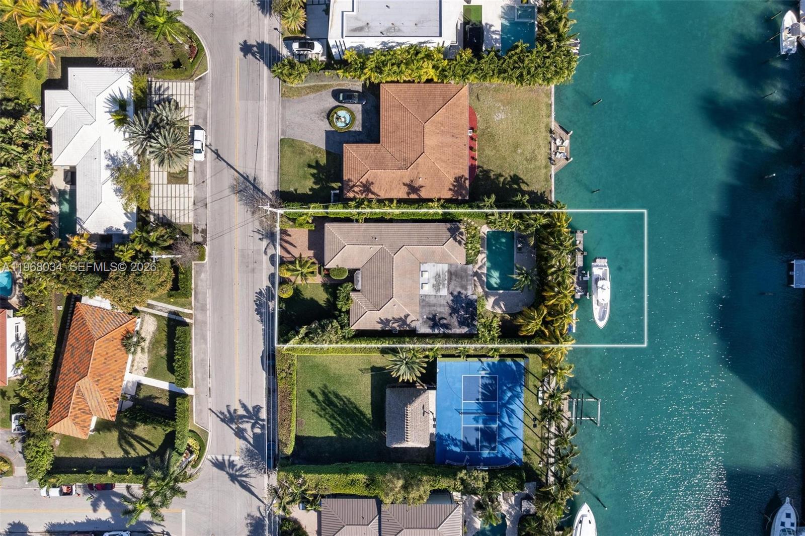Situated on an 11,250 SF waterfront lot with 75 feet on the canal, this charming 1950s residence offers approximately 3,500 SF under A/C and is move-in ready. The home has been tastefully renovated to preserve its original character, featuring French entry doors, updated windows and doors, and refreshed kitchen and bathrooms.
Filled with natural light and surrounded by mature landscaping, the property offers a peaceful waterfront setting with the flexibility to enjoy as-is or personalize over time. A rare opportunity to own a livable waterfront home with strong long-term potential in a desirable location.