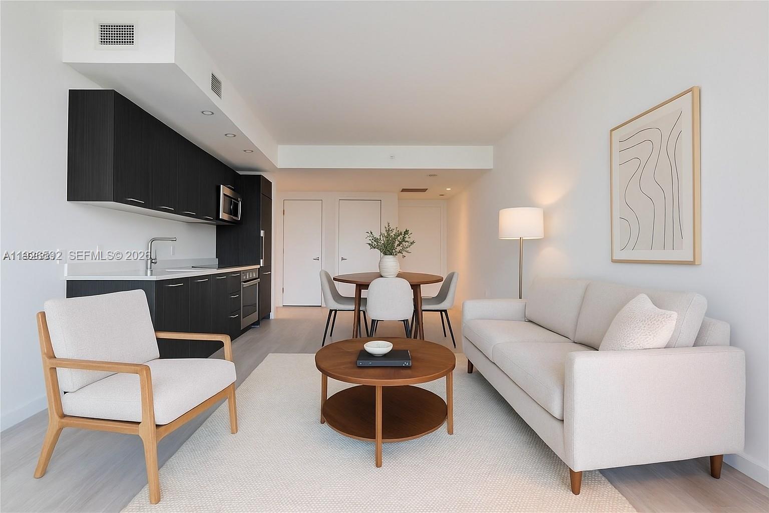 Beautiful and spacious 1-bedroom, 1.5-bathroom unit in the highly sought-after Brickell Heights. Featuring floor-to-ceiling windows, open kitchen with modern finishes, and a private balcony with city views. Enjoy resort-style amenities including a rooftop pool, state-of-the-art fitness center, spa, clubroom, business center, and 24-hour concierge and valet service. Located just steps from Brickell City Centre, top restaurants, shops, and public transportation. Prime location for those seeking convenience, luxury, and lifestyle. Available for immediate occupancy.