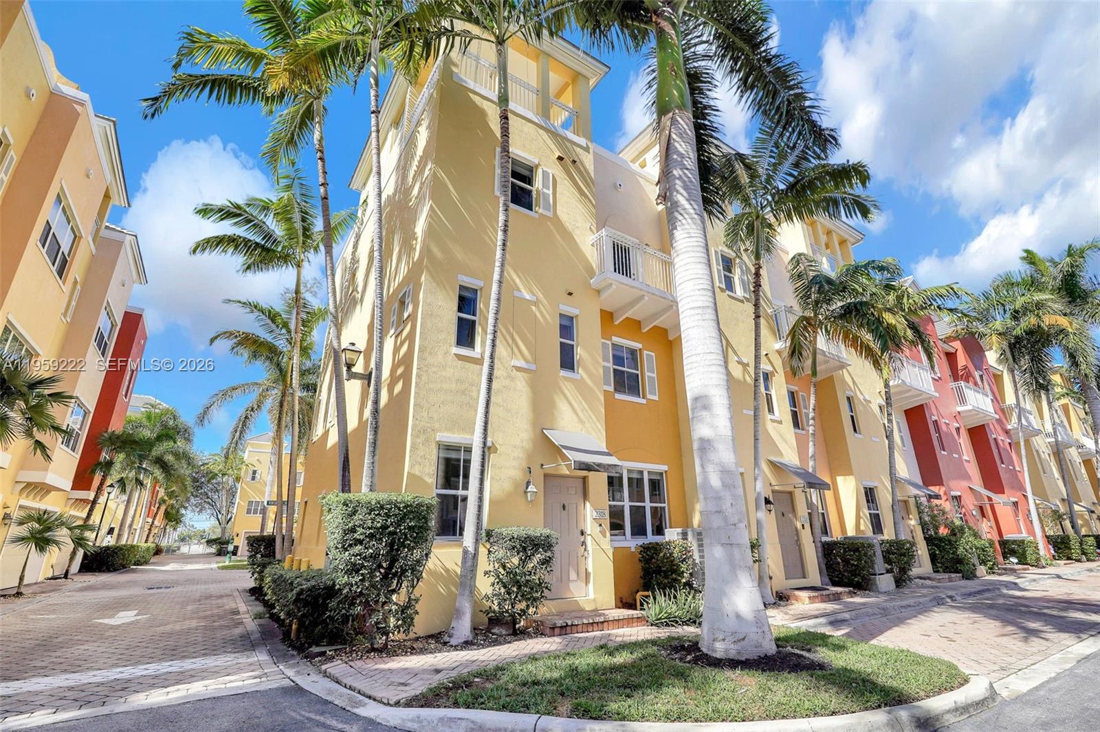 This beautifully renovated 3-bedroom, 3.5-bath corner townhouse in desirable Lighthouse Point is filled with natural light and thoughtfully upgraded throughout. Recent improvements include a brand-new kitchen, luxury vinyl flooring, a custom built-out primary walk-in closet, new A/C and condenser, custom blinds, and updated lighting fixtures. The home features impact windows and doors, a spacious 658 sq ft private rooftop terrace, and a two-car garage with an electric vehicle charging station. The primary suite offers a generous en-suite bath, while the additional bedrooms are well-appointed, including a private balcony off one of the guest rooms. Located in a gated community with a pool, jacuzzi, and ample guest parking. Furniture is negotiable, making this exceptional property truly move-in ready.