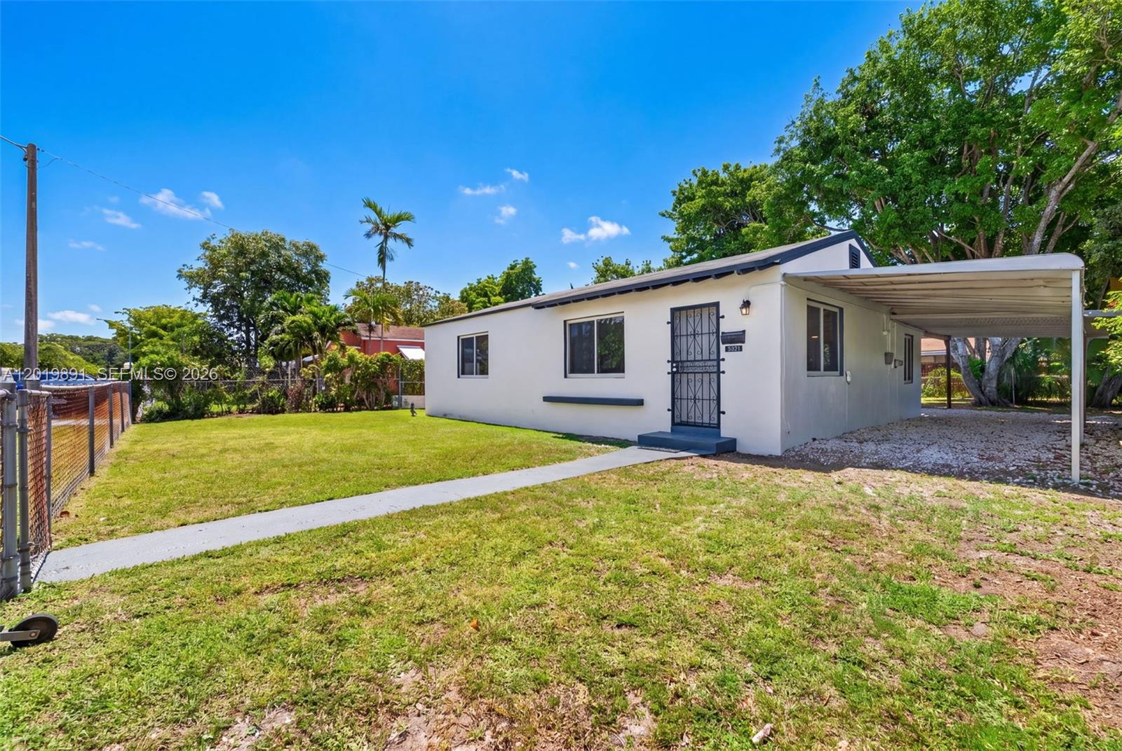Excellent opportunity to own a centrally located single-family home with great potential. This 2-bedroom, 1-bath residence sits on a spacious lot with a large backyard, offering room for outdoor enjoyment, future improvements, or customization. The home features a functional layout, covered carport parking, and convenient access in and out of the neighborhood. Ideally located near major highways, shopping, dining, entertainment, schools, and everyday conveniences. No HOA. A great option for homeowners or investors looking for flexibility and long-term value in a growing area.

Please note: Some photos have been virtually staged and are for visualization purposes only. Furniture, decor, and enhancements shown in the images may not reflect the current condition of the property.