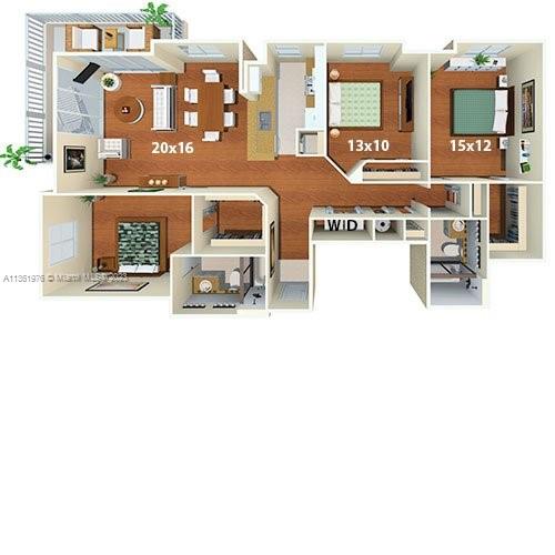 AVAILABLE 05/23. The Yacht Club Brickell is a luxury rental community on the water edge of Downtown Miami's cosmopolitan Brickell neighborhood. This very spacious 3/2 unit it is a rare find in the area. Community features impressive amenities including tennis court, racquetball court, bay-front pool, kids playground, BBQ area, fitness center, clubhouse and more. Move in cost are 1st month + $2K deposit. Parking cost 1st vehc.$80 p/m. 2nd vehc.$130p/m. SAME DAY APPROVAL! (NOTE rental rates are subject to change depending on move-in date and lease term. Advertised rate is best rate and maybe on leases longer than 12 months. Minimum credit score of 620 or higher in order to be approved).