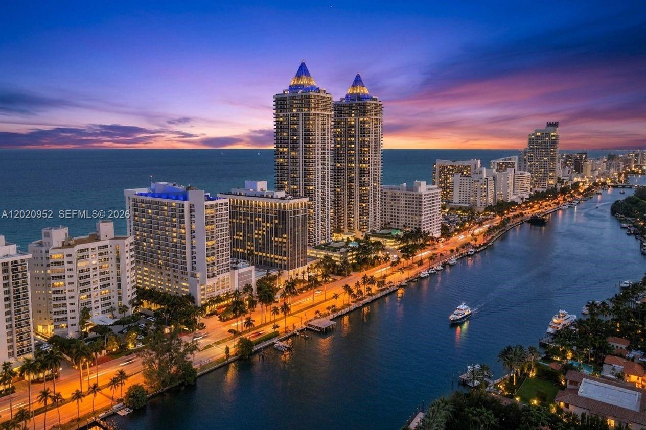 Live the ultimate beachfront lifestyle on Millionaire's Row! Perfectly situated next door to the world-famous Fontainebleau, this large, bright, and spacious 3rd-floor unit sits right off the elevator for maximum convenience. Impact windows showcase beautiful views of Collins Avenue and the wide canal with passing mega-yachts. The unit features an in-unit washer/dryer and excellent storage, including two walk-in closets. Enjoy resort-style amenities, including a hotel-like pool with private cabanas, a gym, 24/7 lobby security, valet, and a private gate leading directly to the beach and boardwalk. Steps from world famous-class dining and nightlife!
Rarely available unit, building in great condition
Please ask us about the 3-2-1 approved lender buydown. Meaning you get an interest rate as low as 3%! On Zillow, scroll down to "facts & features", click on "show more", then click "View virtual tour" for your Virtual Interactive Lifestyle Concierge!