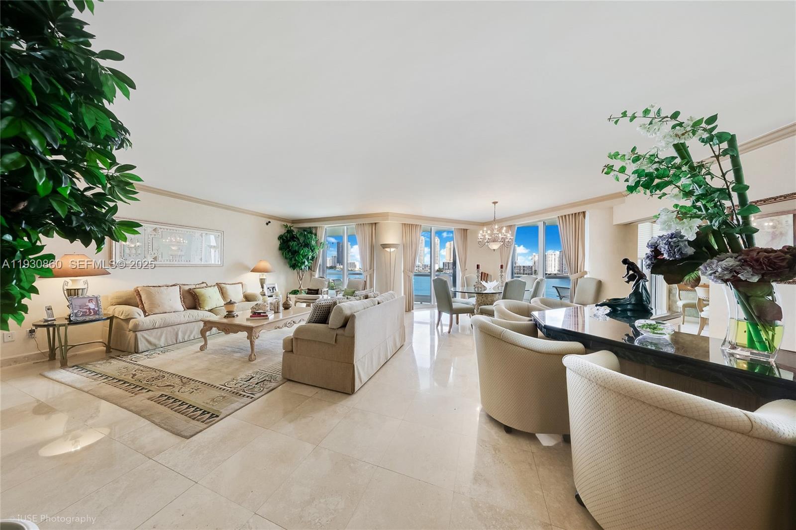 Welcome to refined waterfront living in this 2,800 SQFT spacious residence. Unit 703 offers an ideal blend of comfort, elegance, and resort-style living, with expansive living areas and abundant natural light. The thoughtfully designed layout features generous bedrooms, ample storage, and a seamless flow between living and dining spaces, ideal for both everyday living and entertaining.
Williams Island is a full-service, luxury community offering world-class amenities including 24-hour concierge and security, valet, spa and fitness center, tennis courts, marina, walking and jogging paths, on-site dining, and complimentary shuttle service. Located minutes from Aventura Mall, beaches, fine dining, and top-rated schools, this home delivers the best of South Florida living.