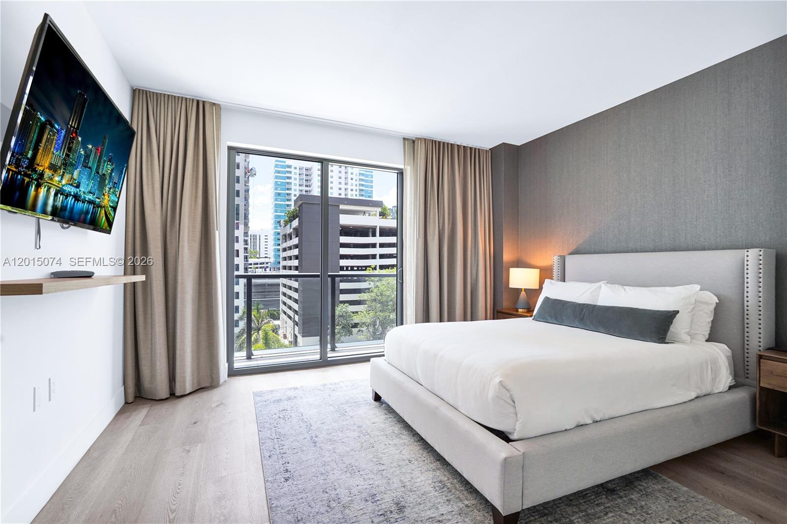 Live or invest in the heart of Brickell at SMART Brickell, a modern boutique condominium offering unmatched flexibility, design, and walkability. Now offering Units 504 and 404, both fully furnished residences with larger square footage than many comparable units in the building, open layouts, sleek contemporary finishes, and floor to ceiling glass that fills each space with natural light. Designed for today’s urban buyer, these units offer immediate move in usability with the added benefit of short term rental flexibility. Owners may enjoy the residences full time, rent seasonally, or participate in the building’s management and leaseback options for a truly hands off experience. Residents enjoy resort style amenities including valet service, rooftop lounge, pools, on site café, and modern common spaces. Ideally located just steps from Brickell City Centre, Metromover, world class dining, nightlife, and major financial institutions. Units 504 and 404 represent an exceptional opportunity to own in one of Brickell’s most dynamic communities.