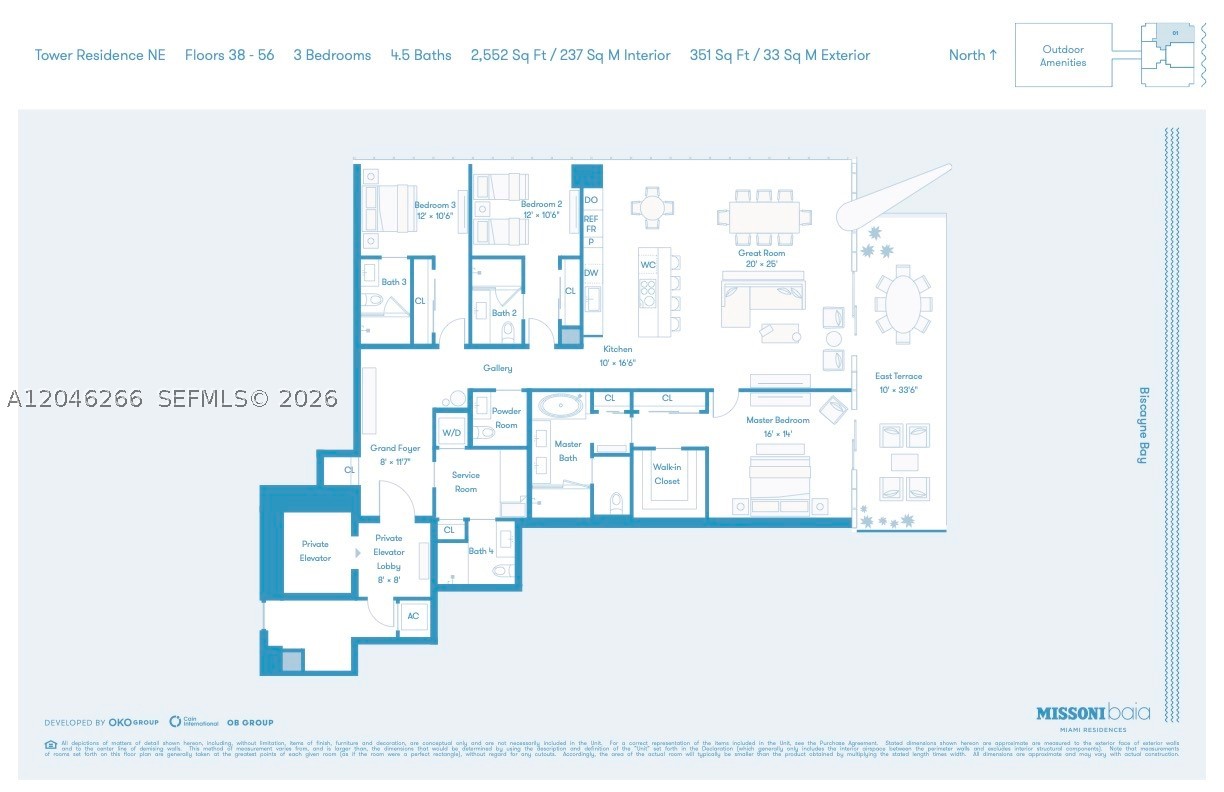 Missoni Baia - Residential Lease