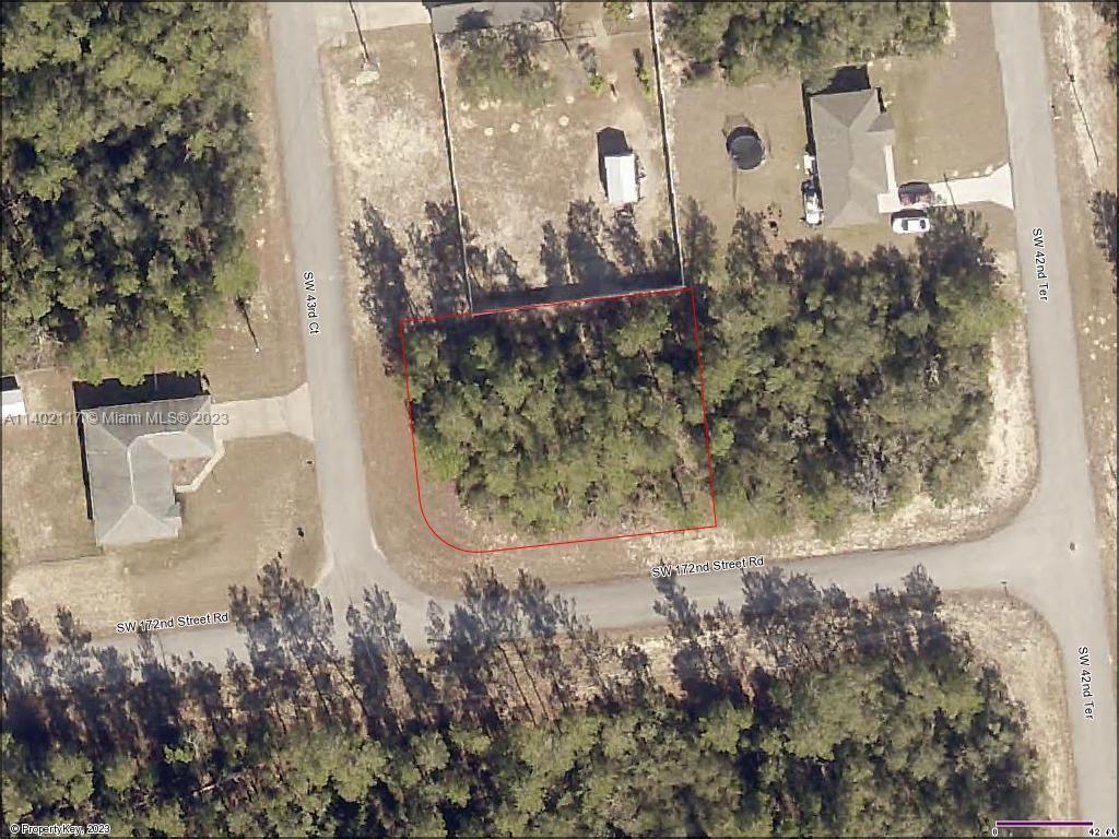 For Sale: Corner lot in Marion Oaks for sale. Located on the corner between SW 43rd Ct and SW 172nd Street Rd. 0.29 acres. 12,731 sqft.
Property Use: 00 / VACANT RESIDENTIAL Land Use: VACANT RESIDENTIAL (0001) Zoning: R1/SINGLE FAMILY DWELNG Frontage: 103 ft Depth: 125 ft Lot Size: 0.2923 acres / 12,731 sf
Subdivision: MARION OAKS UNIT 06 Twn: 17 / Rng: 21 / Sec: 34 Block: 6 / Lot: 09 Neighborhood: MARION OAKS UNIT 6 INT LOTS (9066)
Latitude: 28.971554 Longitude: -82.193839