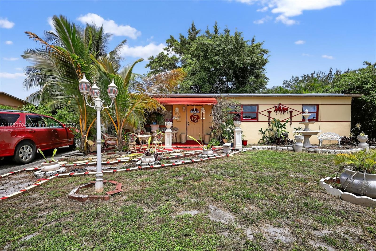 This charming single-family 2-bedroom, 1-bath home has tremendous potential and is ready for your personal touch. The 7,700 square-foot lot features a detached storage shed and the backyard/patio, shaded by beautiful trees, is perfect for entertaining. The interior is cooled by central AC and features a spacious living room, formal dining, utility closet with washer/dryer, and much more. Take a short walk to Dr Michael Krop High School, or a quick drive to international shopping destination Aventura Mall, as you enjoy the convenient location this house offers in proximity to the Miami-Dade/Broward County border with nearby access to major highways I-95 and the FL Turnpike.