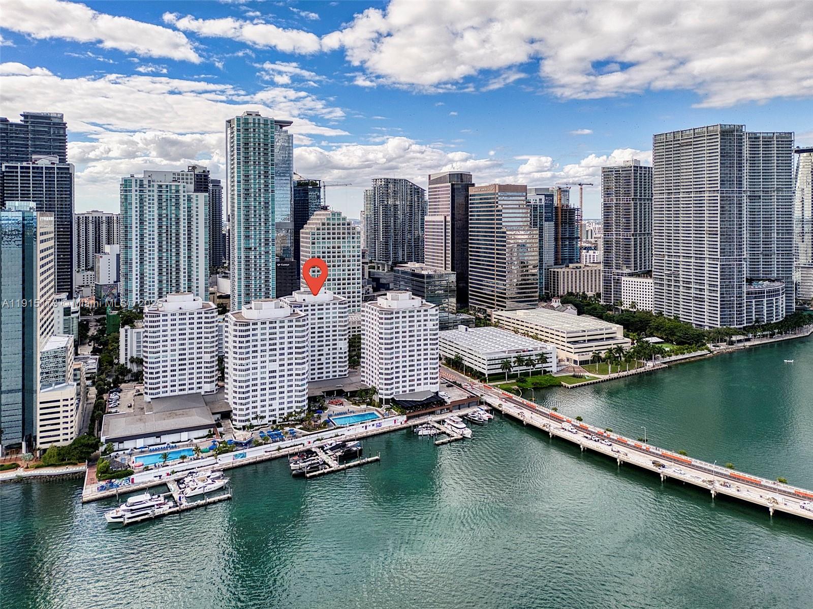 Open-concept unit in one of Brickell’s most iconic buildings, offering wide open water views from all front-facing windows. The home has been thoughtfully converted into four bedrooms but can easily be returned to its original layout of two bedrooms and two baths. Updated and move-in ready.

Enjoy resort-style living with all the amenities that Four Ambassadors offers, including marina, restaurant/nightclub Delilah, market, bakery, hair salon, two Olympic-sized pools, fitness center, valet parking and more.  Be in the heart of it all—walking distance to shops, restaurants, and everything Brickell has to offer. Maintenance includes electrical and water.