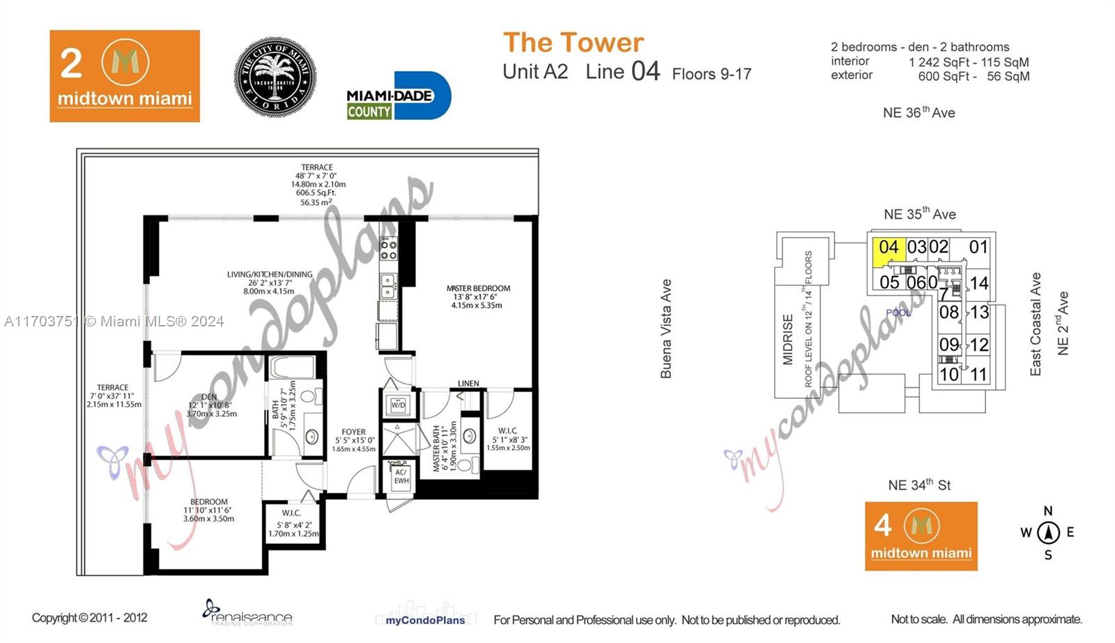 TWO MIDTOWN MIAMI CONDO - Residential