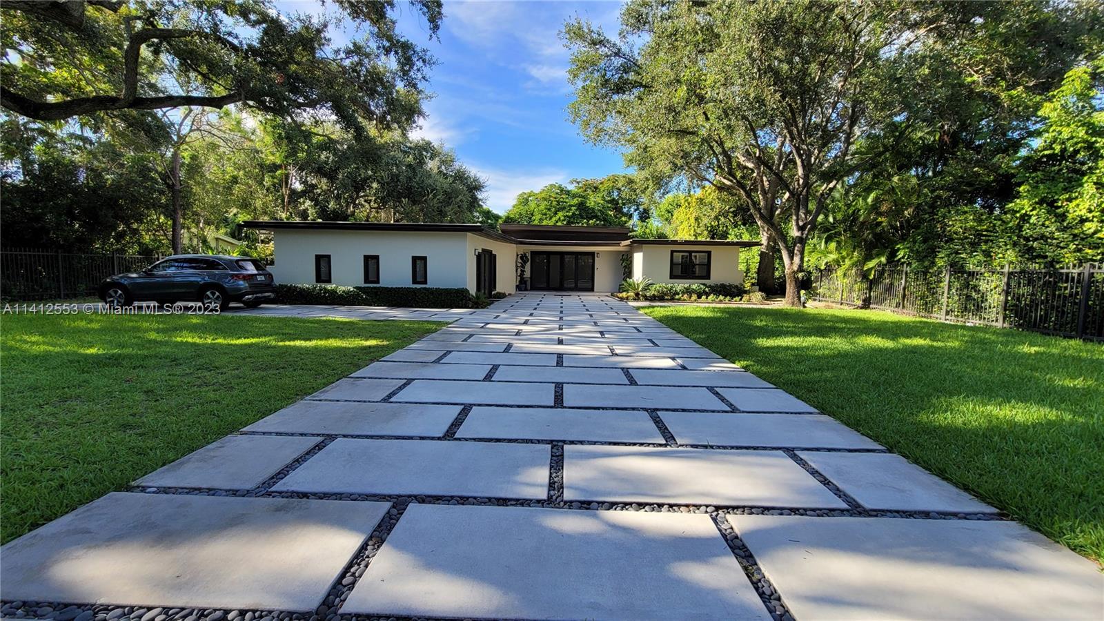 Completely remodeled and pool home in South Miami. Main house is a 4 bedroom 2.5 bath home with a 1/1 guest house in the back. Huge office can be used as a 5th bedroom in the main house. All closets have built ins and drawers to maximize storage throughout. Impact windows and doors. Windows have Bahama shutters or roller shades for added privacy. Great for executives, relocations or anyone. Very private area. 
Occupancy August 1st. More pictures to follow soon.