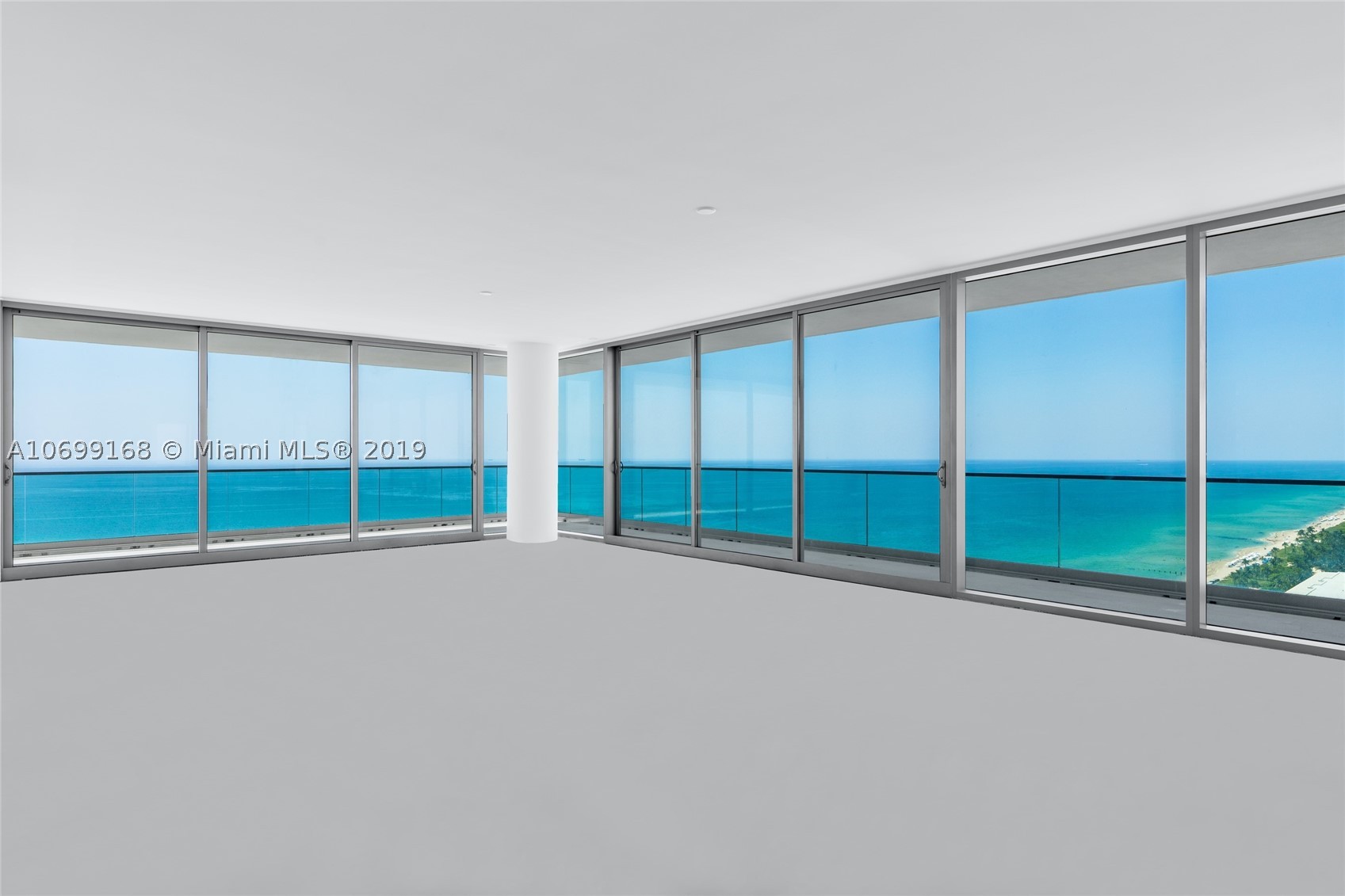 Be the first to experience oceanfront luxury lifestyle in unit 2501 at the exclusive Oceana Bal Harbour. Prime corner unit featuring flow-through design with unobstructed views of Atlantic Ocean, Intracoastal and downtown Miami from amazing deep wrap around terrace. This home in the sky offers floor-to-ceiling windows, gourmet kitchen with Gaggenau appliances, & spa-like bathrooms. Lavish amenities include 24-hour concierge, poolside restaurant, world-class spa, gym, cabanas, oversized pool and more.