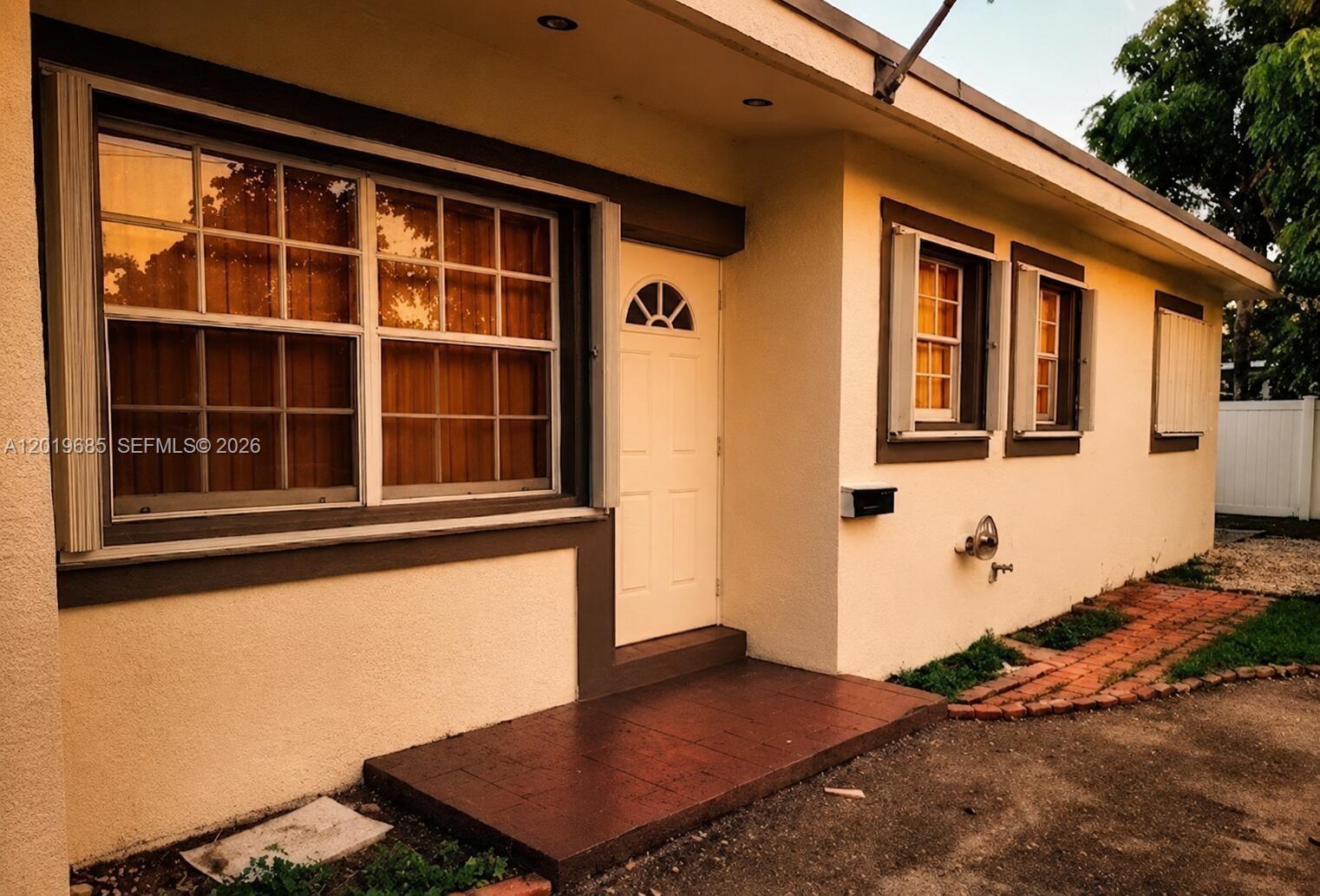 Welcome to this charming and meticulously maintained home in North Miami Beach. Featuring a spacious 1,600 SqFt interior, this residence includes a bright, airy living area and a beautifully updated kitchen with modern appliances and sleek cabinetry. With 3 bedrooms and 2 bathrooms (7 total versatile rooms), the layout provides exceptional comfort and flexibility.

The home is move-in ready, equipped with impact windows and an updated central AC system for maximum efficiency. Situated on an oversized 7,125 SqFt lot, the exterior includes a covered patio, a welcoming porch, and a large backyard with a storage shed. Conveniently located near major highways and local amenities, this property provides a convenient and comfortable lifestyle. This is an excellent opportunity to own a home in a