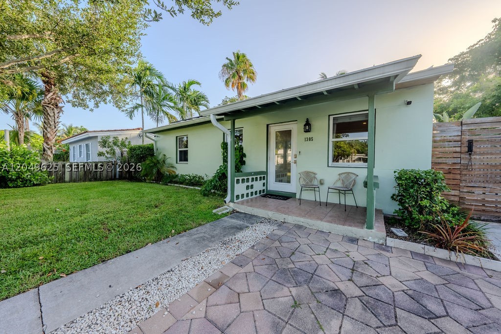RARE FIND — Fully Remodeled 3/1 with SOLAR in South Middle River! Move-in ready and unlike anything else on the market. This home has been completely renovated inside and out. Inside you'll find a beautifully updated kitchen with quartz countertops, stainless steel appliances, and modern finishes throughout, plus abundant natural light in every room. Full-size washer and dryer inside the unit. Impact windows and doors for peace of mind. Step outside to a covered patio with ceiling fan overlooking a HUGE lot with lush green space, perfect for entertaining, pets, or simply enjoying the Florida lifestyle. Additional storage room in the back and a spacious driveway with plenty of parking. Unbeatable location: 3 miles to the beach, 3 miles to Las Olas and Downtown Fort Lauderdale dining and nightlife, quick access to I-95/595, and under 15 minutes to FLL Airport. Good credit required, seeking long-term tenants. Fast approval process. This one won't last. Schedule your showing today!