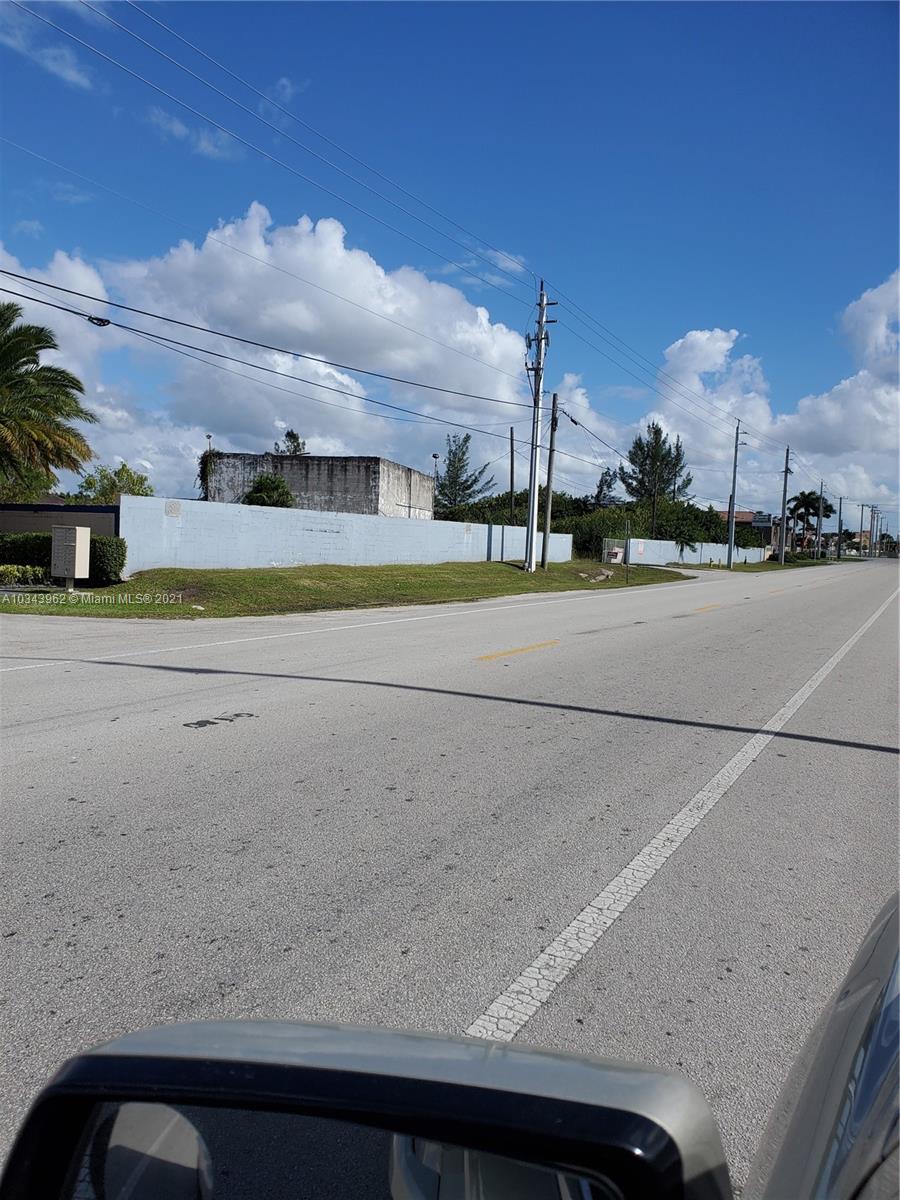 ----359 FEET FRONT ON OKEECHOBEE RD-FENCED AND WALLED- CLOSE TO I-75, 1 MILE TPK., 3 MILE 826 EASY ACCESS TO PORT AND AIRPORT- SOME UTILITIES-TO PROPERTY -- MINI STORAGE ---
LOCAL ZONING ABOUT EQUAL TO COUNTY B-3,  RETAIL-COMMERCIAL-SHOPPING CENTER-OFFICES-RESTAURANTS-AUTO SALES-WAREHOUSES-MOTEL-HOTEL-DRUG STORES-RETAIL LIQUOR-BANKS-VEHICLE HEAVY EQUIPTMENT SALES,RENTAL, REPAIRS SERVICE AND MORE-- SEE ATTACHED LIST--SURVEY ATTACHED ALSO 
SIGNAGE - 
OWNER MAY CONSIDER WRITTEN LEASE PROPOSALS AT $33,333. PER MONTH