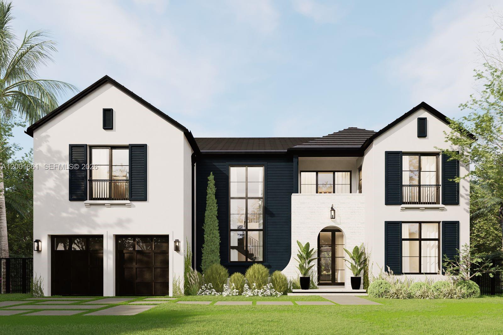 Modern Farmhouse NEW CONSTRUCTION beauty. Wonderfully designed 5 bedroom home in the heart of High Pines/ South Miami.