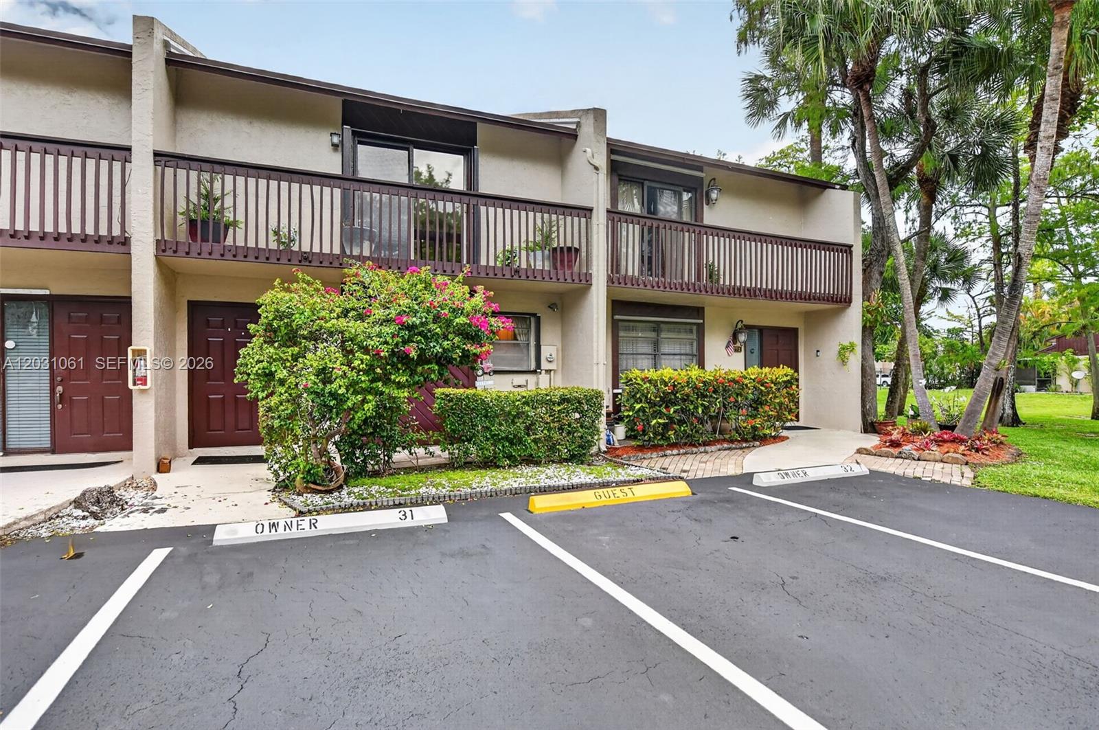 Spacious 2-bedroom, 2.5-bath fee simple townhome offering over 1,200 sq. ft. of comfortable living space. Both bedrooms are primary suites located on the second floor, while the first floor features a large living area perfect for everyday living and entertaining. Enjoy outdoor living year-round from the screened patio overlooking the well-maintained community grounds. Residents appreciate the beautifully maintained pool area and the peace of mind of a new roof completed in 2024. Conveniently located near shopping, dining, and the vibrant downtown Deerfield Beach area. Pet-friendly community with the ability to rent after one year of ownership, making this an excellent option for both homeowners and future investors.