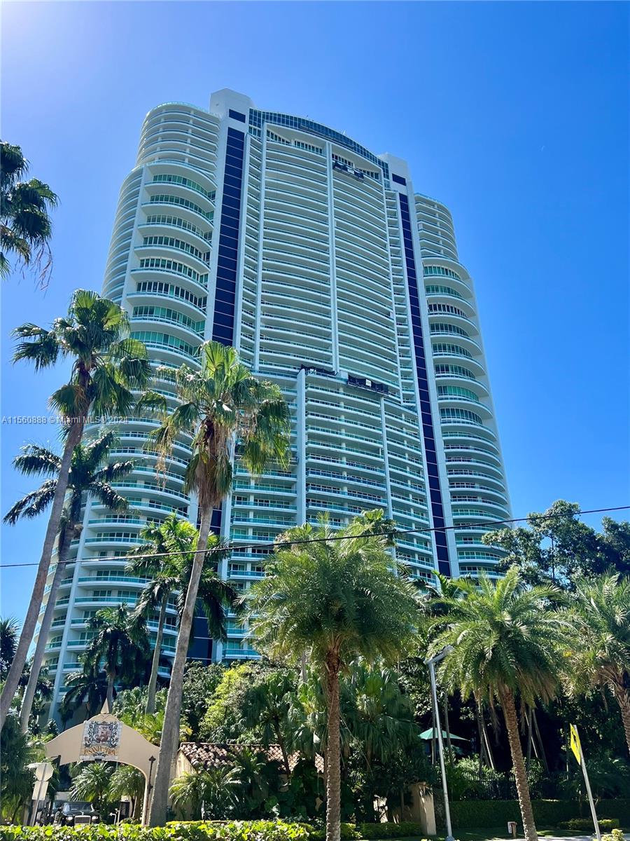 This astonishing one of a kind residence feels like a mansion in the sky is, 3,170SF of living area, complimented by walls of glass which floods the apartment with natural light. Mesmerizing direct ocean, city skyline & sunrise views from the comfort of your private wrap around balcony. Santa Maria is a true tropical oasis offering residents top of the line amenities including Spa & Fitness Center with city views. Inside you will find 3beds & 4.5baths with private elevator, MB offers 2 huge walk-in closets, private bath with shower & separate Jacuzzi tub. Unit also includes 2 guests rooms with private baths, Laundry room, formal dining room & spacious kitchen with cooking island.