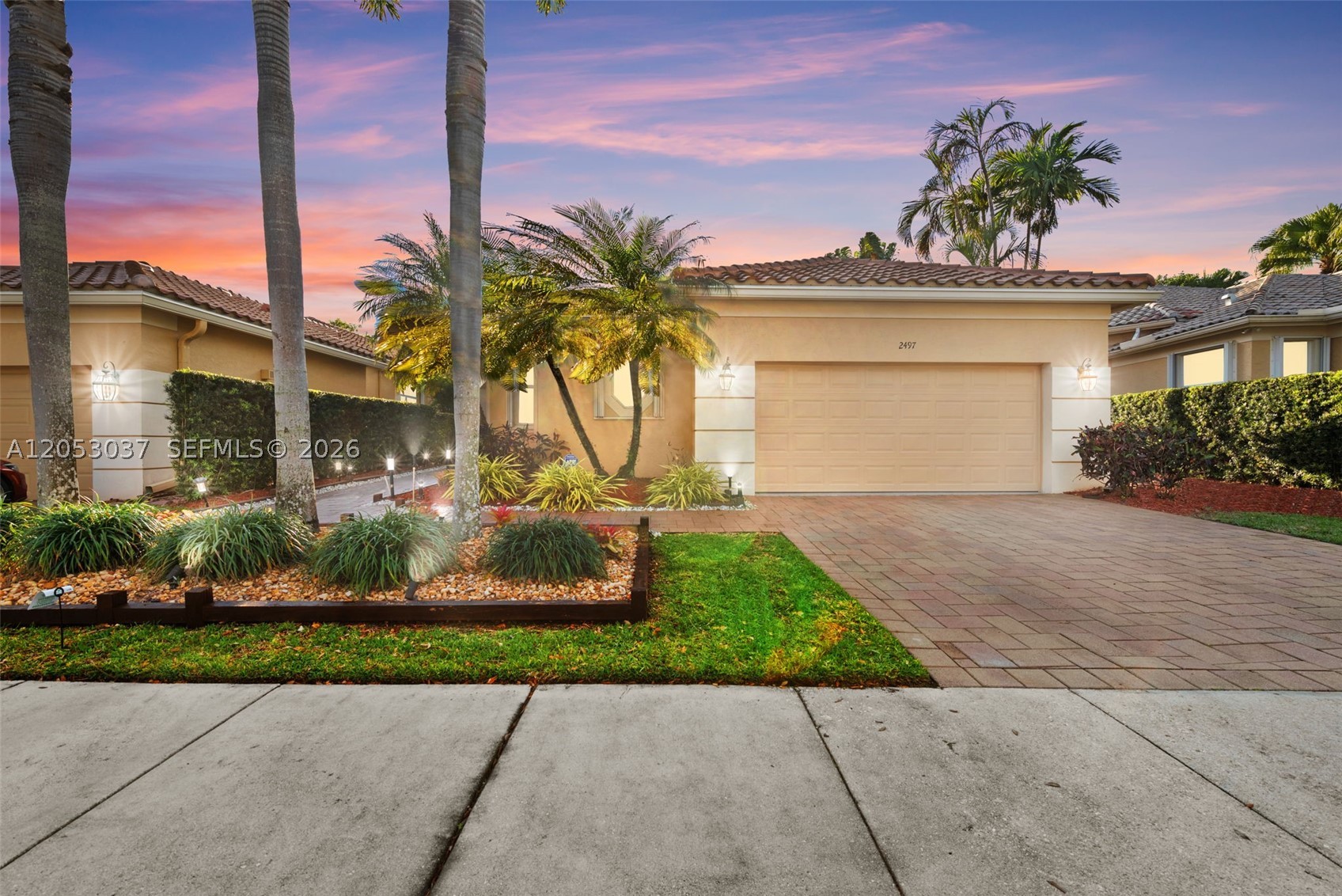 Welcome to this beautifully updated Bay Isle residence in the prestigious gated community of Weston Hills. This spacious 3-bedroom, 3-bathroom home offers 2,652 square feet of living space on a generous 8,000+ square-foot lot. Modern upgrades include new impact windows and doors, an insulated impact garage door, a climate-controlled air-conditioned garage, full-coverage shutters, a brand-new roof, and a new A/C system. Inside, soaring ceilings create an open feel, while the updated kitchen features KitchenAid stainless steel appliances and an oversized center island. Marble flooring enhances the main living areas, with warm wood-style flooring in the bedrooms. All bedrooms and bathrooms have been fully updated, giving the home a fresh, inviting feel from the moment you enter. Outside, enjoy an oversized, fully fenced backyard with a saltwater pool—ideal for relaxing or entertaining. Conveniently located near A+ rated schools, shopping, dining, parks, and more. Exceptionally clean and well-maintained homes like this are hard to find, and rental opportunities like this move quickly. Don’t miss it.