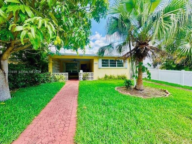 Welcome to 1551 Tyler Street, a charming gem in the heart of Hollywood's historic district! This highly desirable location is just 2 miles from Hollywood's pristine beaches, blending coastal living with vibrant city amenities. Plus, it's walking distance to Young Circle, offering a lively mix of arts, culture, dining, and entertainment.

Enjoy trendy shopping, top-rated restaurants, and exciting entertainment just moments away. This delightful home features 3 spacious bedrooms and 2 baths, thoughtfully designed for comfort and functionality. The master suite has a private entrance, ideal for extra privacy or rental income. Inside, the warm layout invites you to create lasting memories.

Outside, the fully fenced yard is a blank canvas for your dream retreat—imagine a lush garden, outdoor entertainment space, or tranquil corner to soak up the Florida sun. A one-car garage adds convenience, while updates like a 2018 roof, a 2025 AC system, and a 2026 water heater provide peace of mind.

Whether you're seeking your forever home or a smart investment, 1551 Tyler Street checks every box. Don’t miss the chance to own a piece of Hollywood's history in a location that has it all!