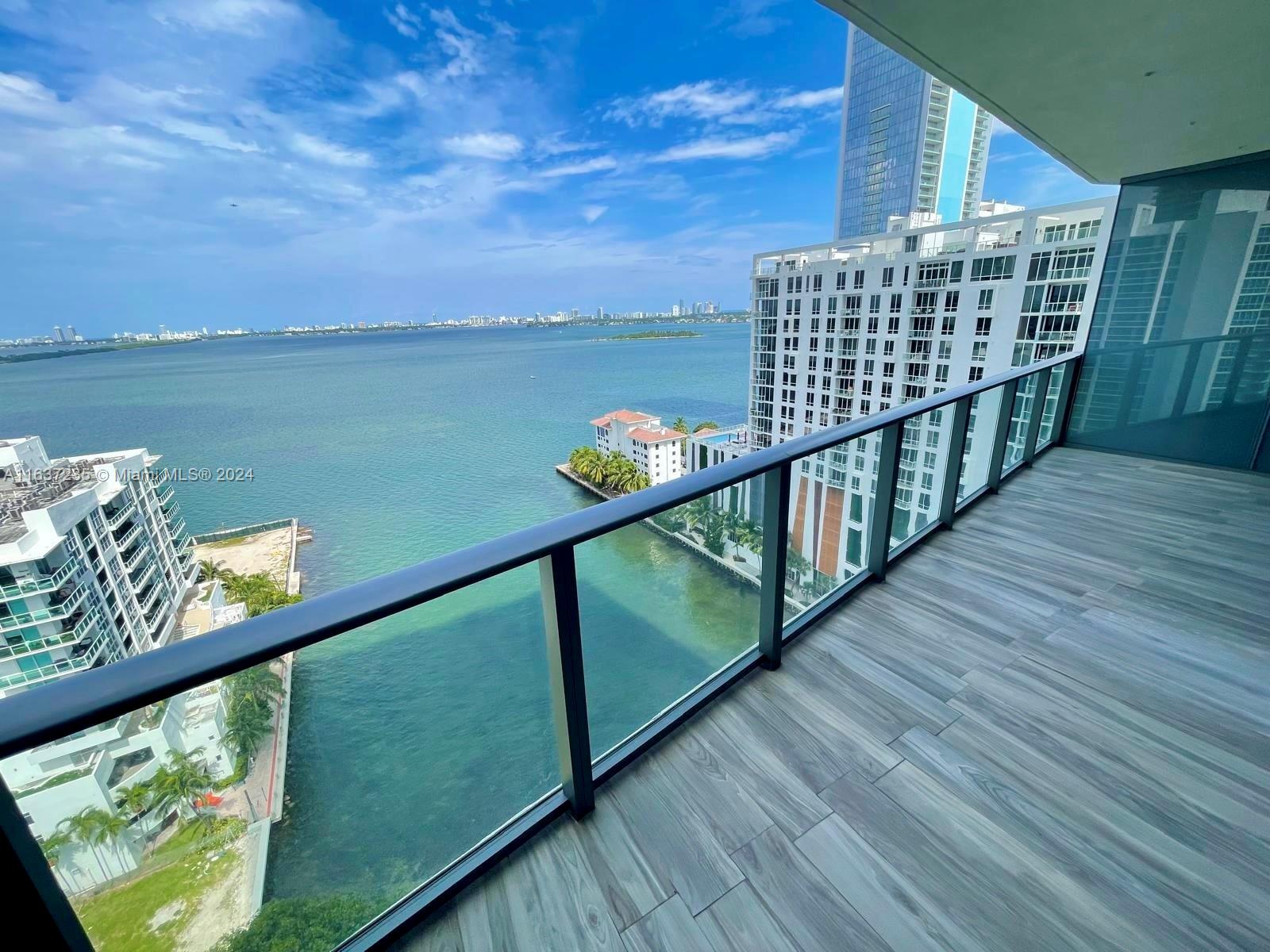 Experience luxury living with beautiful water views in this large, impeccably maintained 1-bedroom, 1-bathroom apartment, freshly painted and boasting awesome views. Enjoy a private foyer, bay-side pool, tennis courts, updated club rooms, and a modern lobby. Located in the heart of Edgewater, this prime location offers easy access to Miami's best dining, shopping, and entertainment. Don’t miss this opportunity to live in a prime Miami location