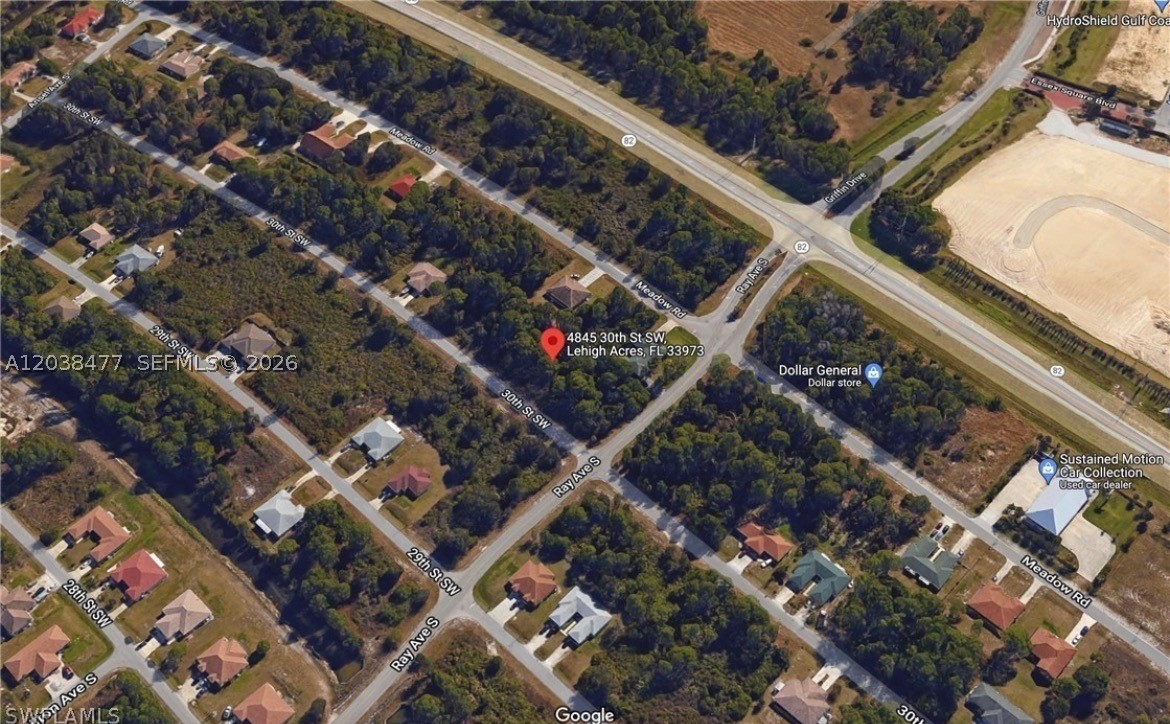 Build your dream home on this spacious residential lot in the growing community of Lehigh Acres. Conveniently located near schools, parks, shopping, dining, and major roadways, this property offers an excellent opportunity for homeowners, builders, or investors. With approximately 0.27 acres, there is ample space to design a custom residence while enjoying the privacy and flexibility of vacant land ownership. No waterfront. Buyer to verify zoning, utilities, dimensions, and future land use information.