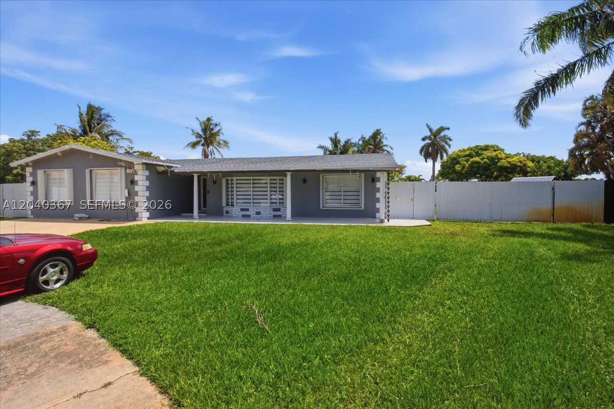 Spacious 4-bedroom, 3-bathroom pool home located on a quiet cul-de-sac in the highly desirable Pembroke Lakes community. This one-story residence offers over 2,500 sq ft of living space on an oversized 16,585 sq ft lot. Features include a circular driveway, private pool, generous living areas, and excellent potential for customization. Conveniently located near top-rated schools, shopping, dining, parks, and major highways. Great opportunity for homeowners or investors seeking a property in a prime Pembroke Pines location. Property is being sold as-is. Buyer to verify all information independently.